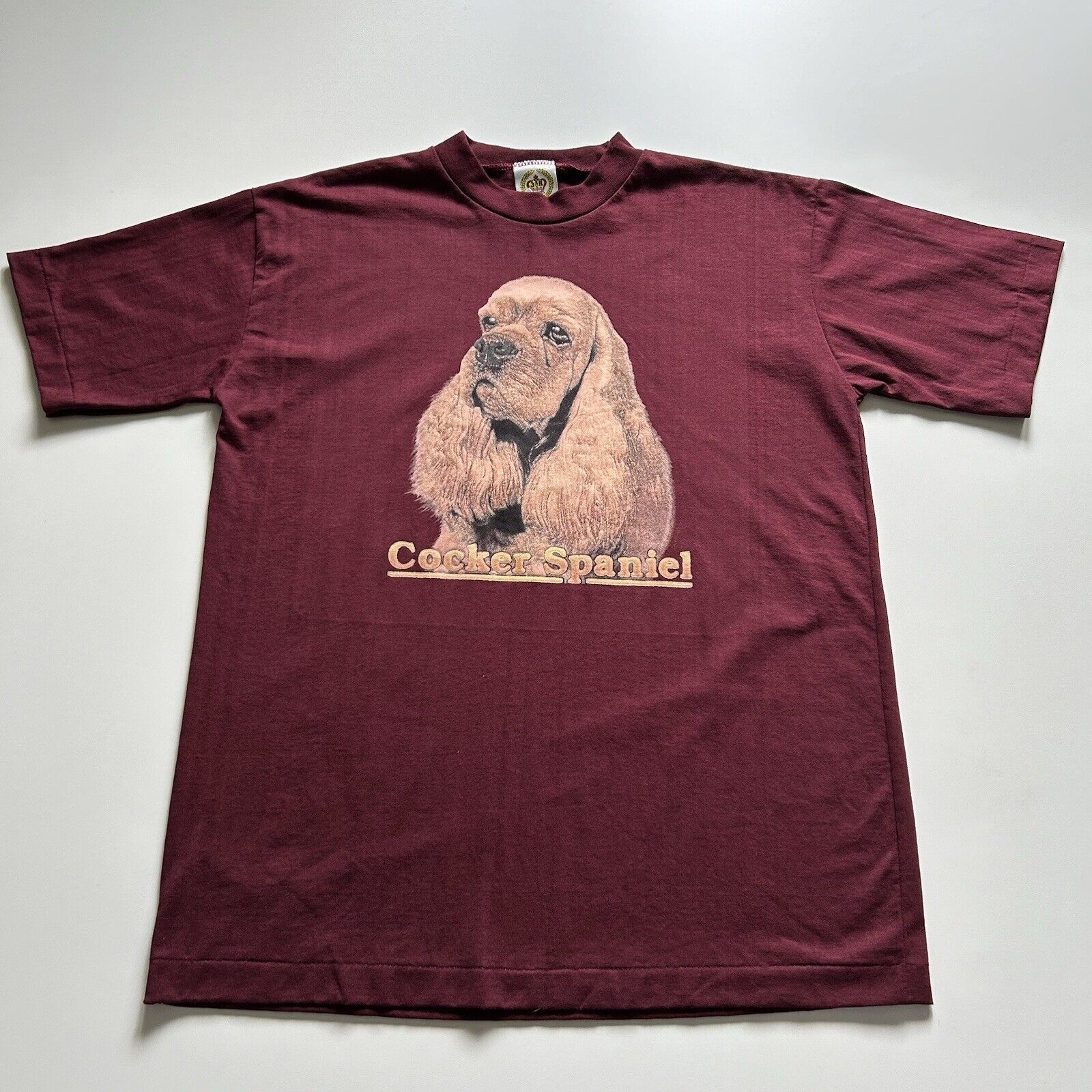 Vintage Vintage 90s Cocker Spaniel Dog Animal Art T Shirt Large Rare Size US L / EU 52-54 / 3 - 1 Thumbnail