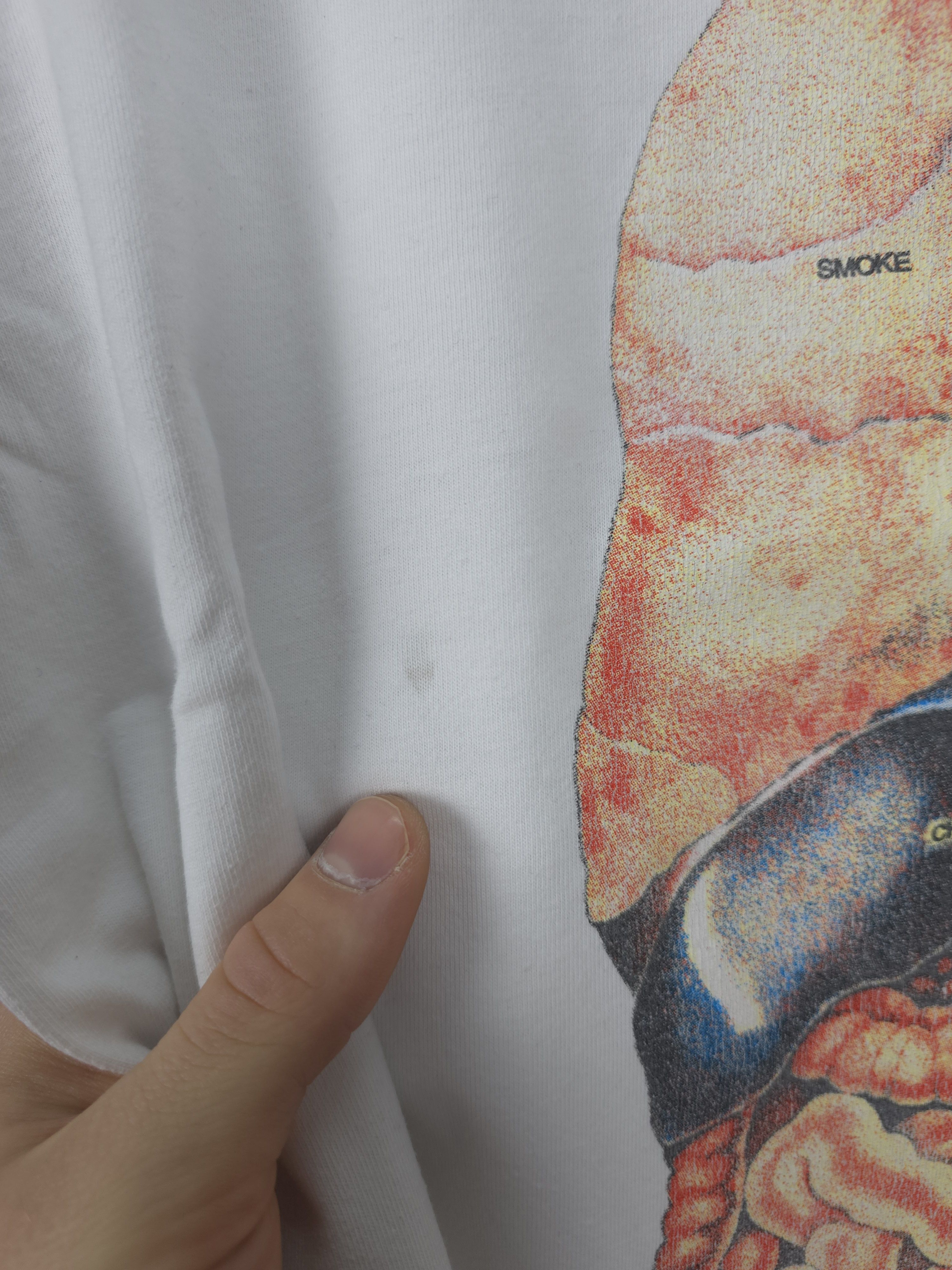 Supreme Supreme Guts Tee 2018 white Size US M / EU 48-50 / 2 - 8 Thumbnail