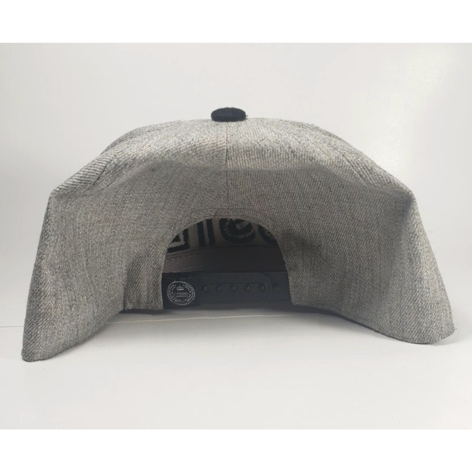 Logo 7 Kings Choice You Can't Knock The Hustle Black SnapBack Hat Basketball Logo Men's Adjustable Hat Size ONE SIZE - 3 Thumbnail