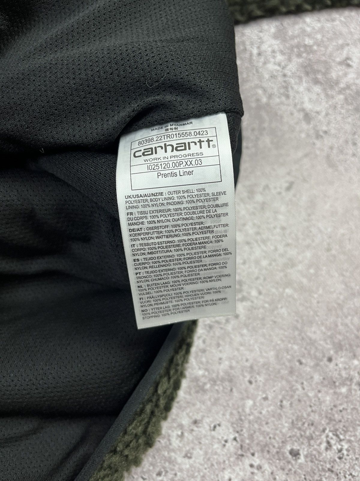 Carhartt Wip Carhartt WIP Prentis Liner – Cypress Green Fleece Jacket Size US S / EU 44-46 / 1 - 5 Thumbnail