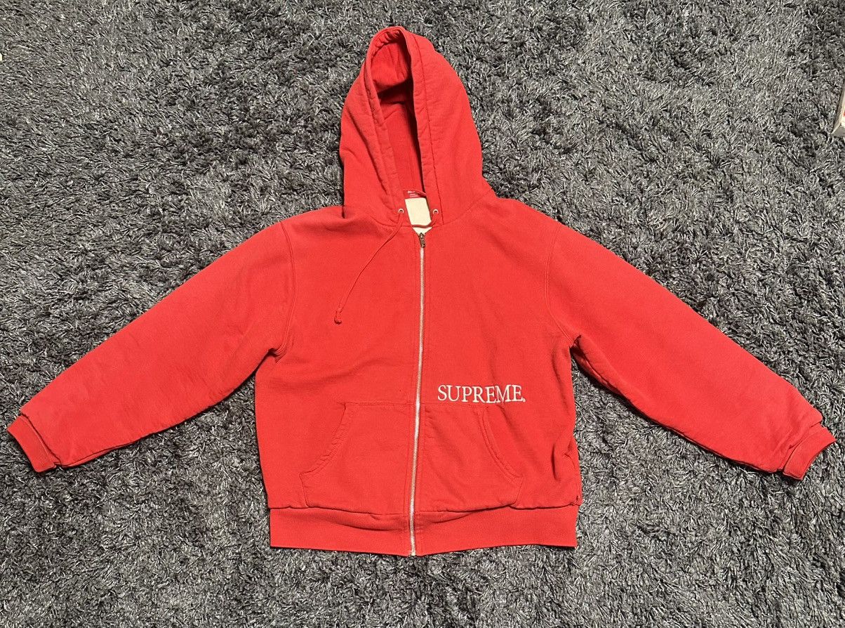 Supreme Supreme Thermal Zip up hoodie Size US M / EU 48-50 / 2 - 1 Thumbnail