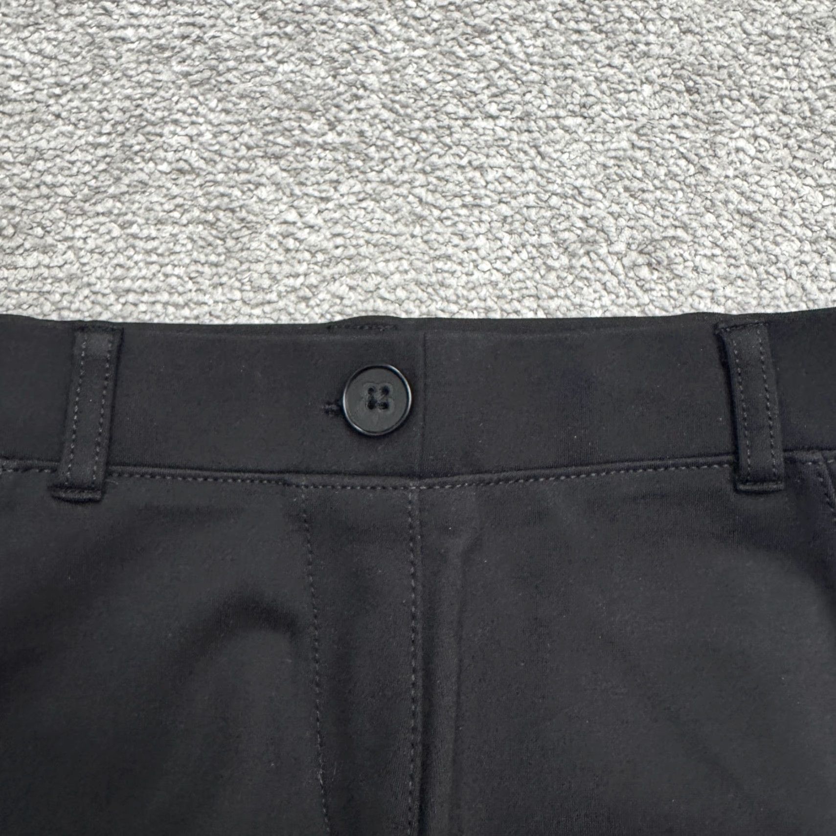 Vintage VINTAGE Betabrand Skinny Leg Classic Dress Pants Women Petite Black Stretch Casual Office Workwear Yoga Size 24" / US 00 / IT 34 - 5 Thumbnail
