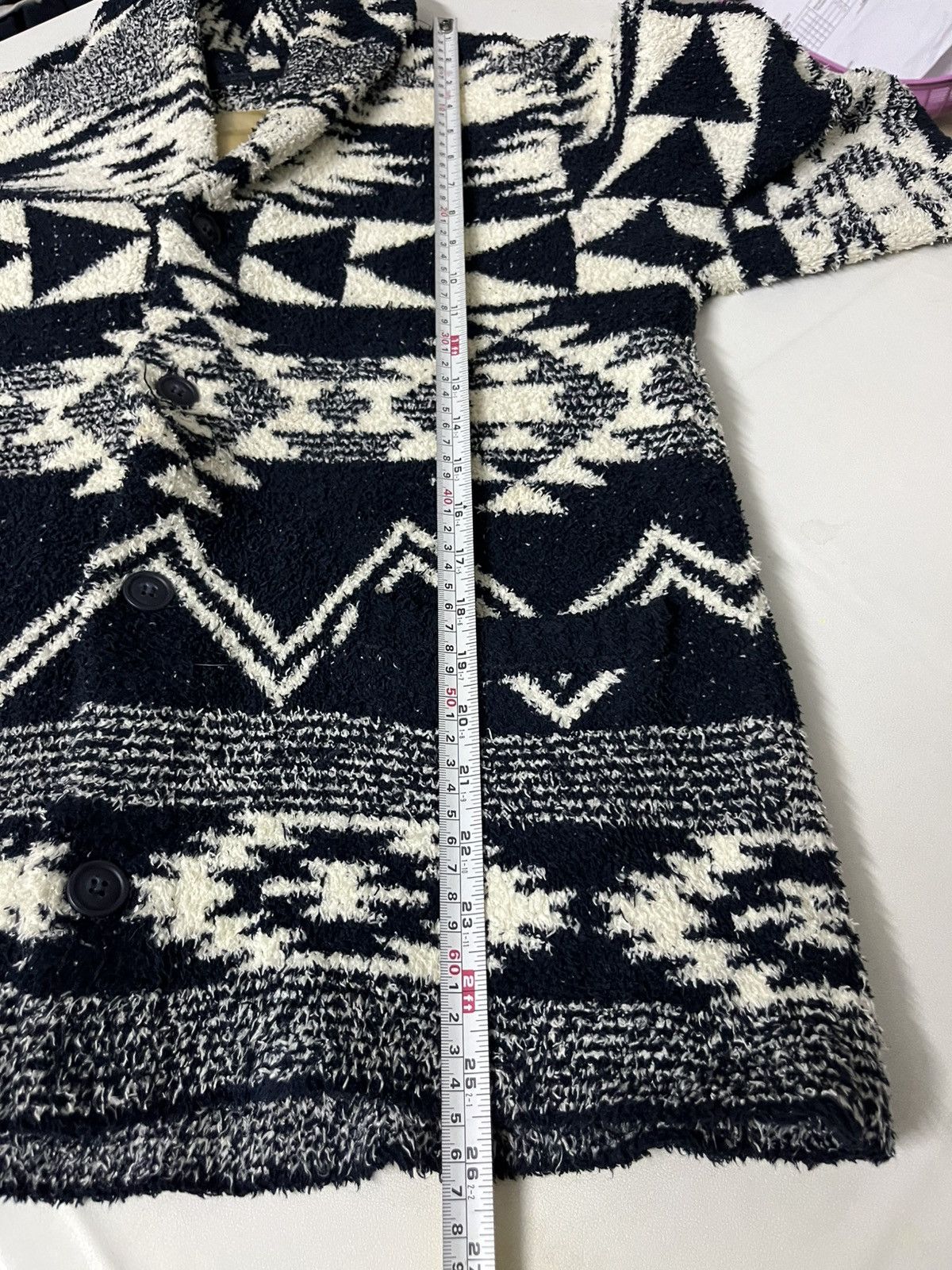 If Six Was Nine 💥Offer Me💥Neutral Infinity Navajo Chimaiyo Cotton Knitwear Size US M / EU 48-50 / 2 - 14 Thumbnail