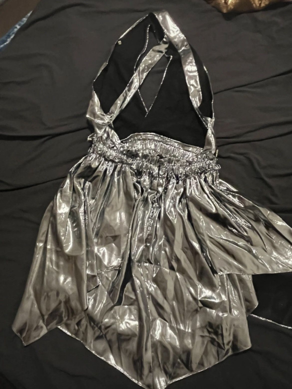 Isabel Marant Silver Pleated Dress Size S / US 4 / IT 40 - 4 Thumbnail