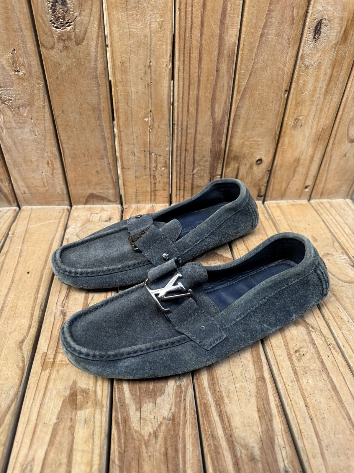 Louis Vuitton Louis Vuitton Classic Moccasins Leather Loafers Size uk 5.5L Size US 6.5 / EU 39-40 - 20 Thumbnail