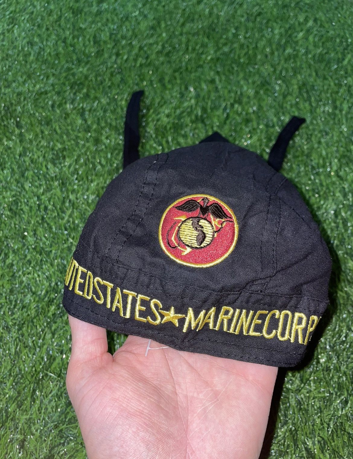 Vintage Vintage USA United States Marine Corps Havadanna Headwear Size ONE SIZE - 1 Thumbnail