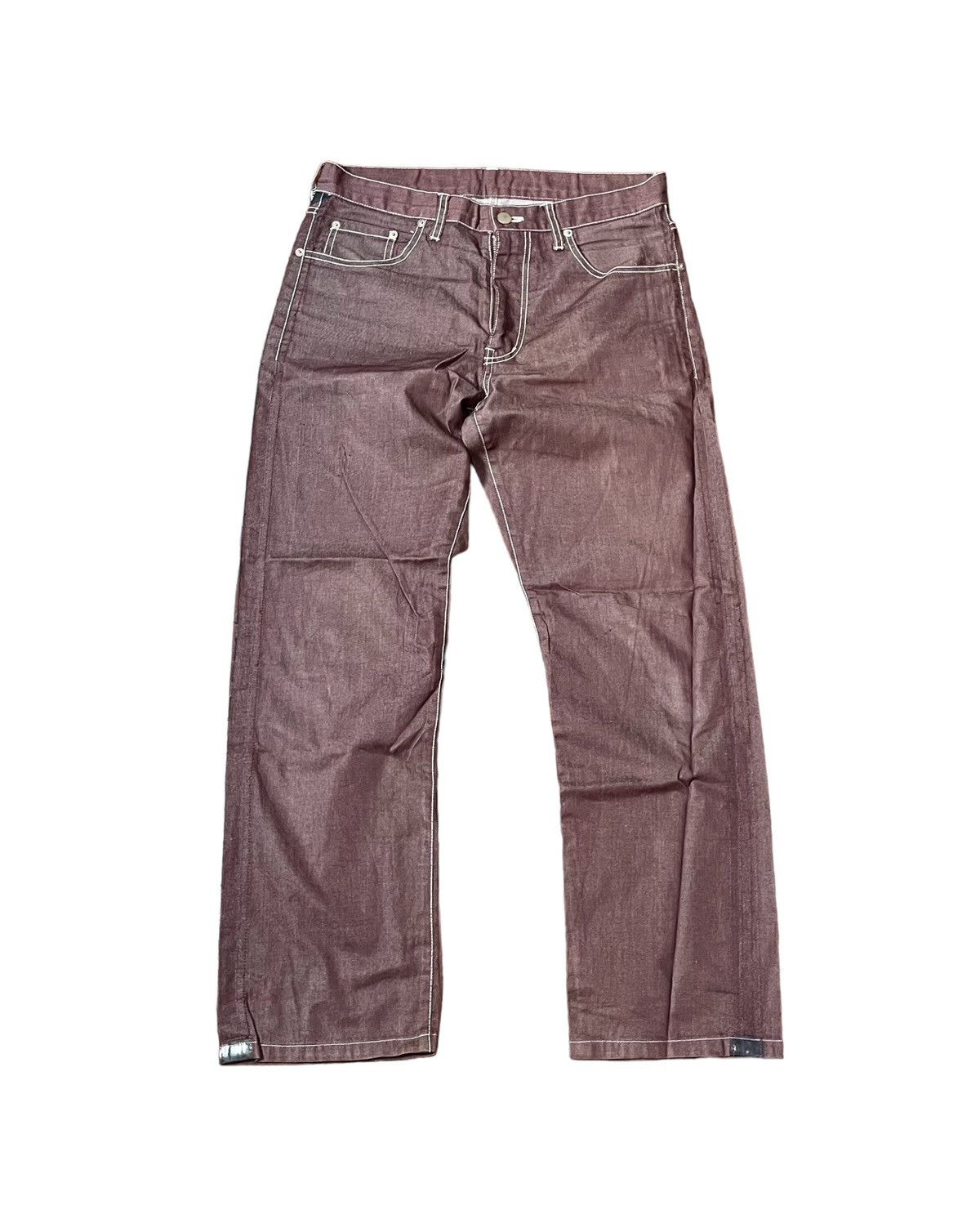 Comme des Garcons *FINAL DROP* Cdg homme contrast stitching lightweight jeans Size US 30 / EU 46 - 1 Thumbnail