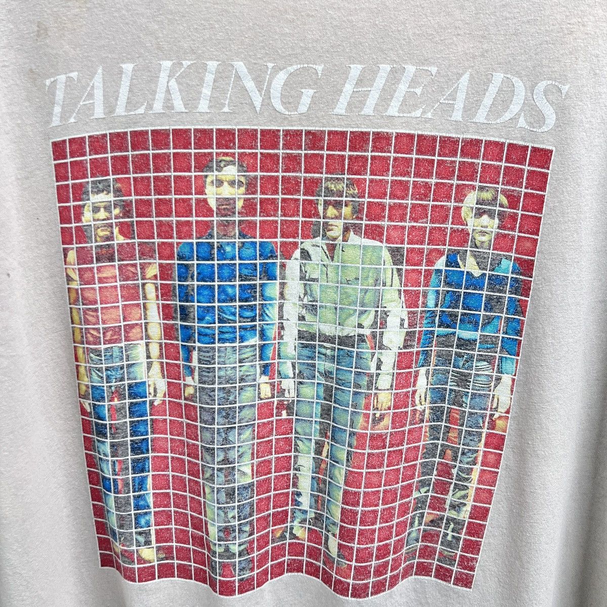 Vintage VTG TALKING HEADS FADED TEE Size US XL / EU 56 / 4 - 3 Thumbnail