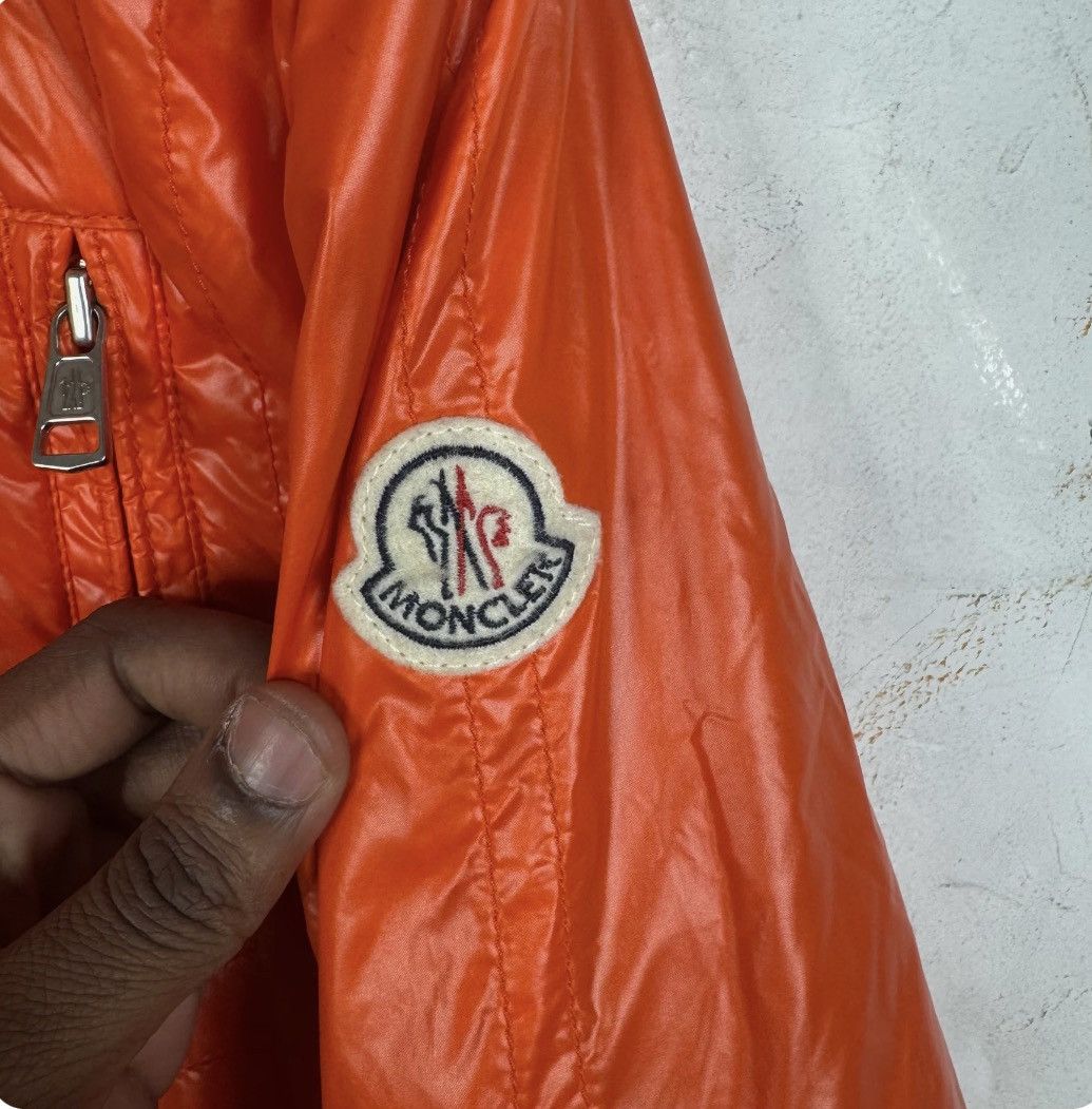 Moncler Moncler Orange Nylon Jacket Size US XL / EU 56 / 4 - 6 Thumbnail