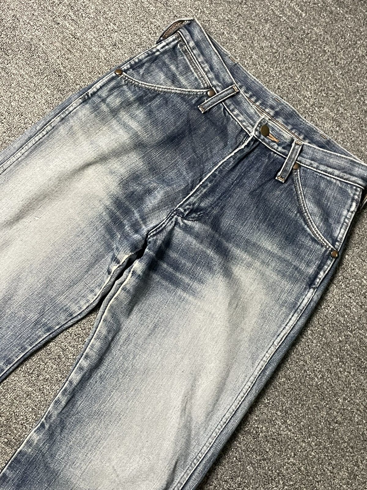 Japanese Brand × Vintage × Wrangler Vintage WRANGLER Relaxed Straight Jeans (91) Size US 28 / EU 44 - 4 Thumbnail