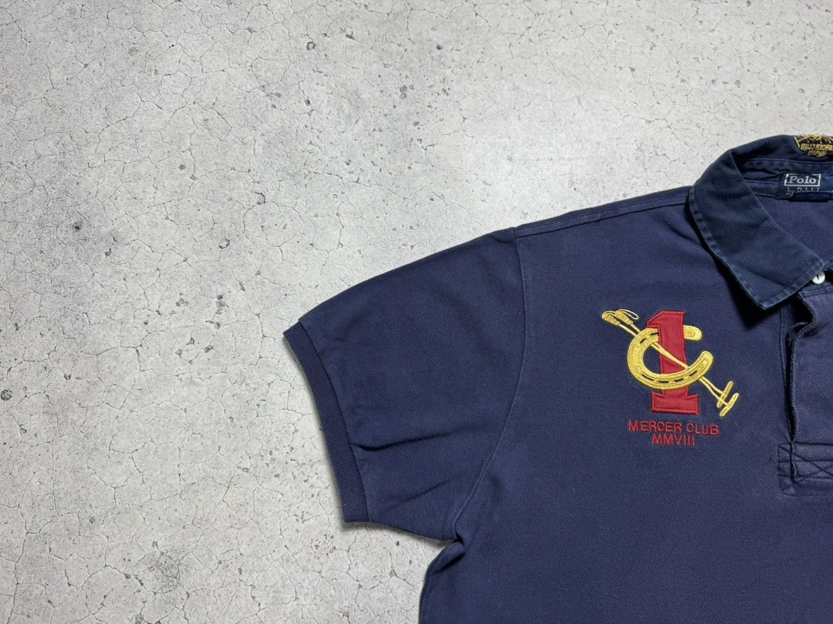 Polo Ralph Lauren Polo Ralph Lauren Vintage Mercer Club Polo Shirt Size US XXL / EU 58 / 5 - 3 Thumbnail