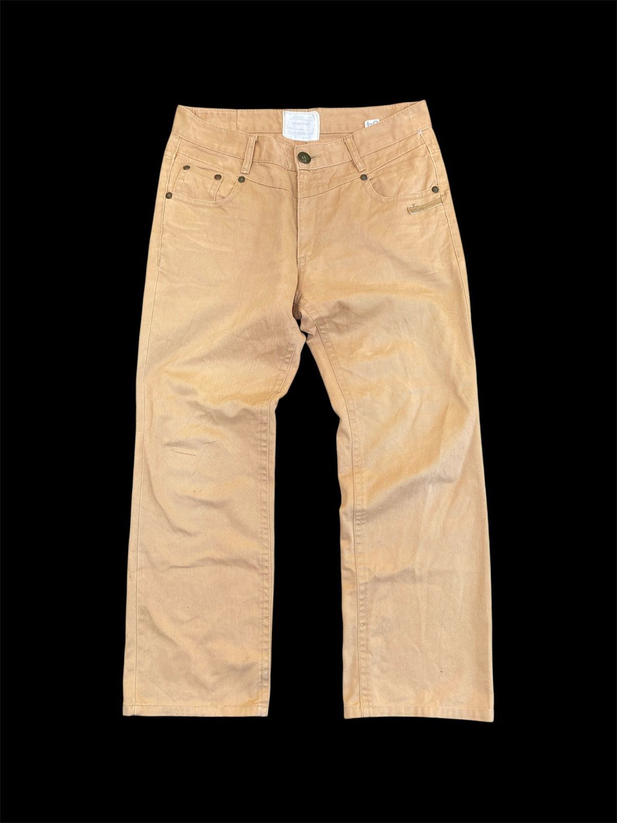 If Six Was Nine Lolita Distressed Flared Jeans Size US 34 / EU 50 - 3 Thumbnail