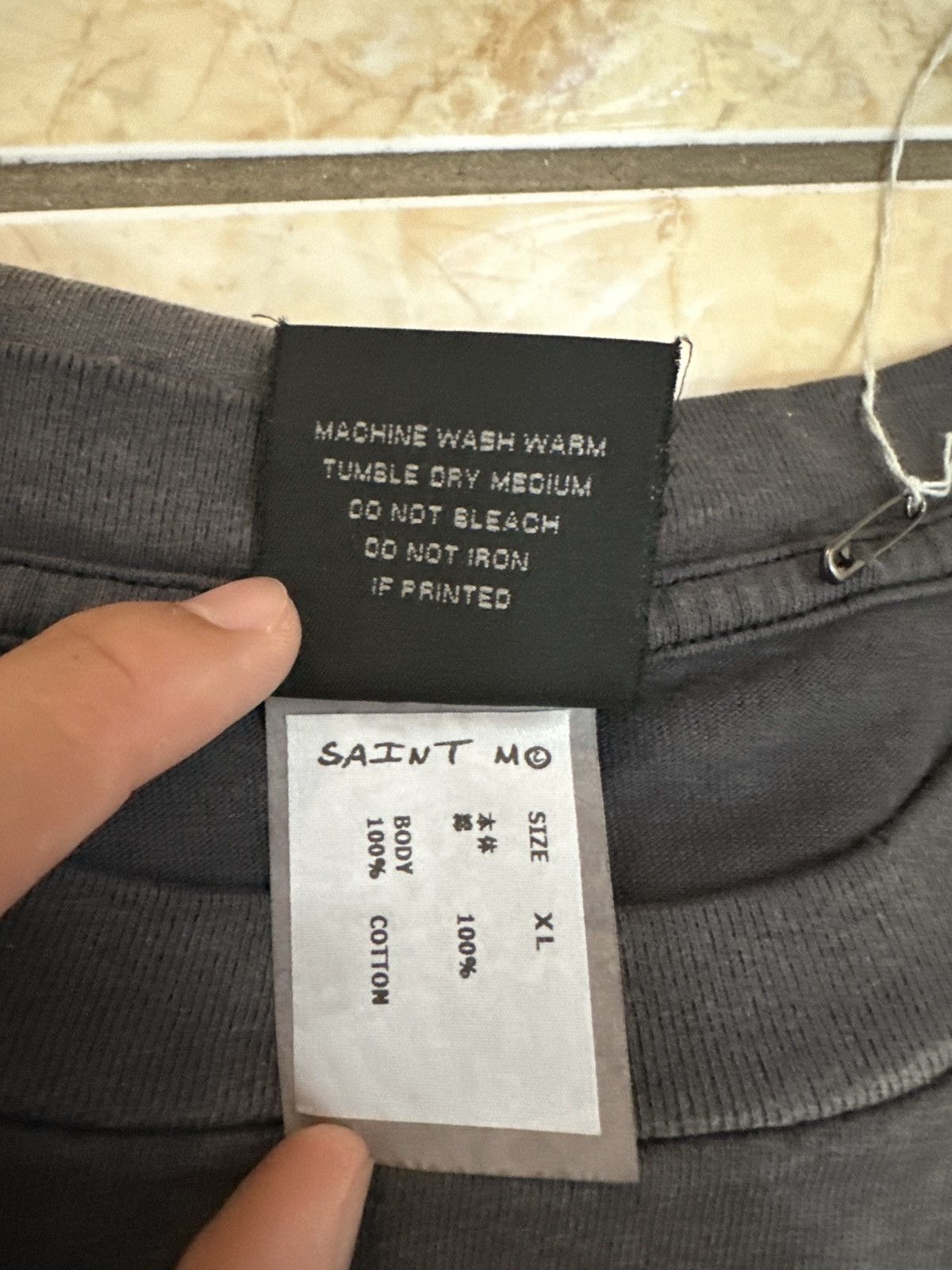 Saint Michael Saint Michael Vintage Tee Logo Size US XL / EU 56 / 4 - 4 Thumbnail