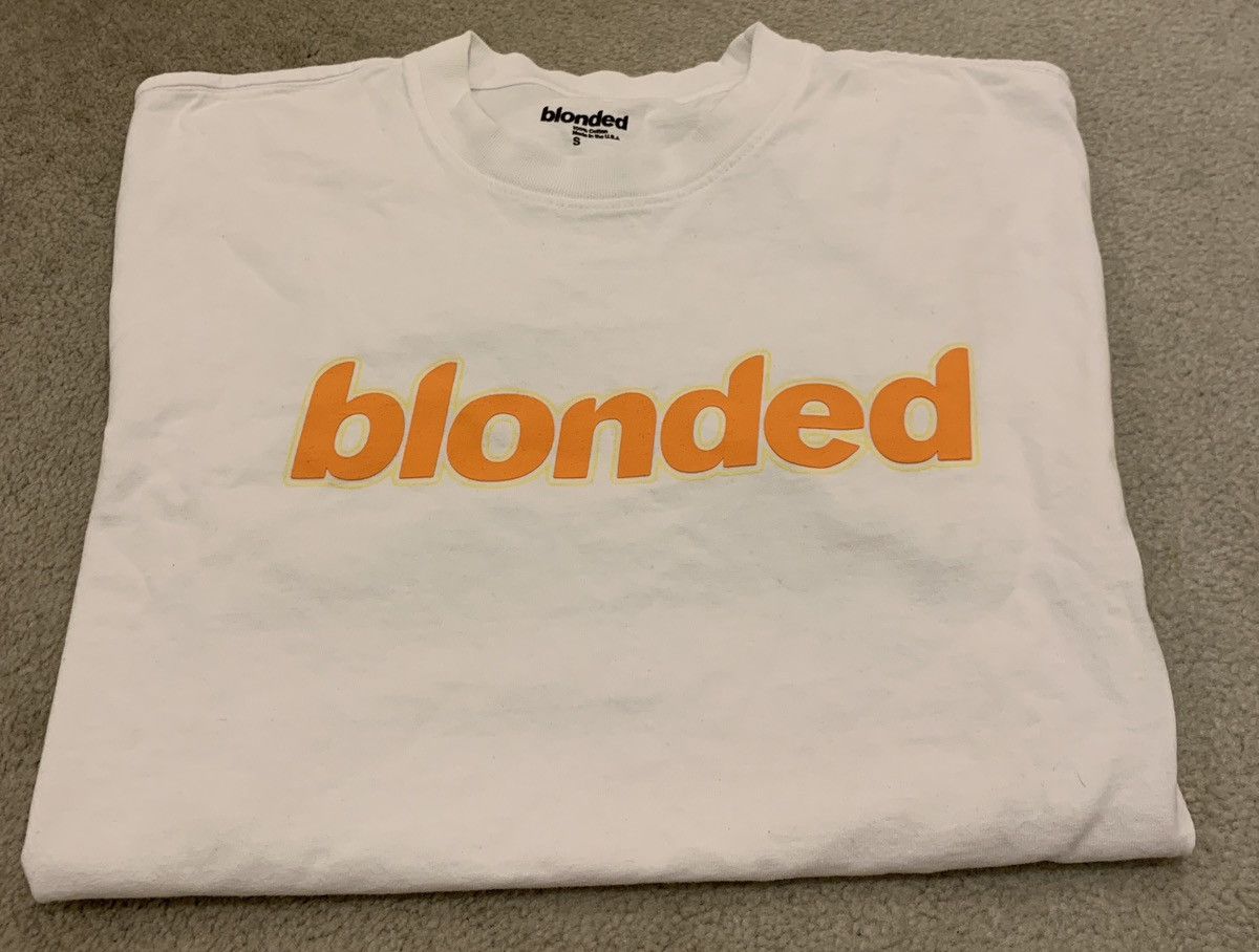 Frank Ocean Blonded tee orange Size US S / EU 44-46 / 1 - 1 Thumbnail