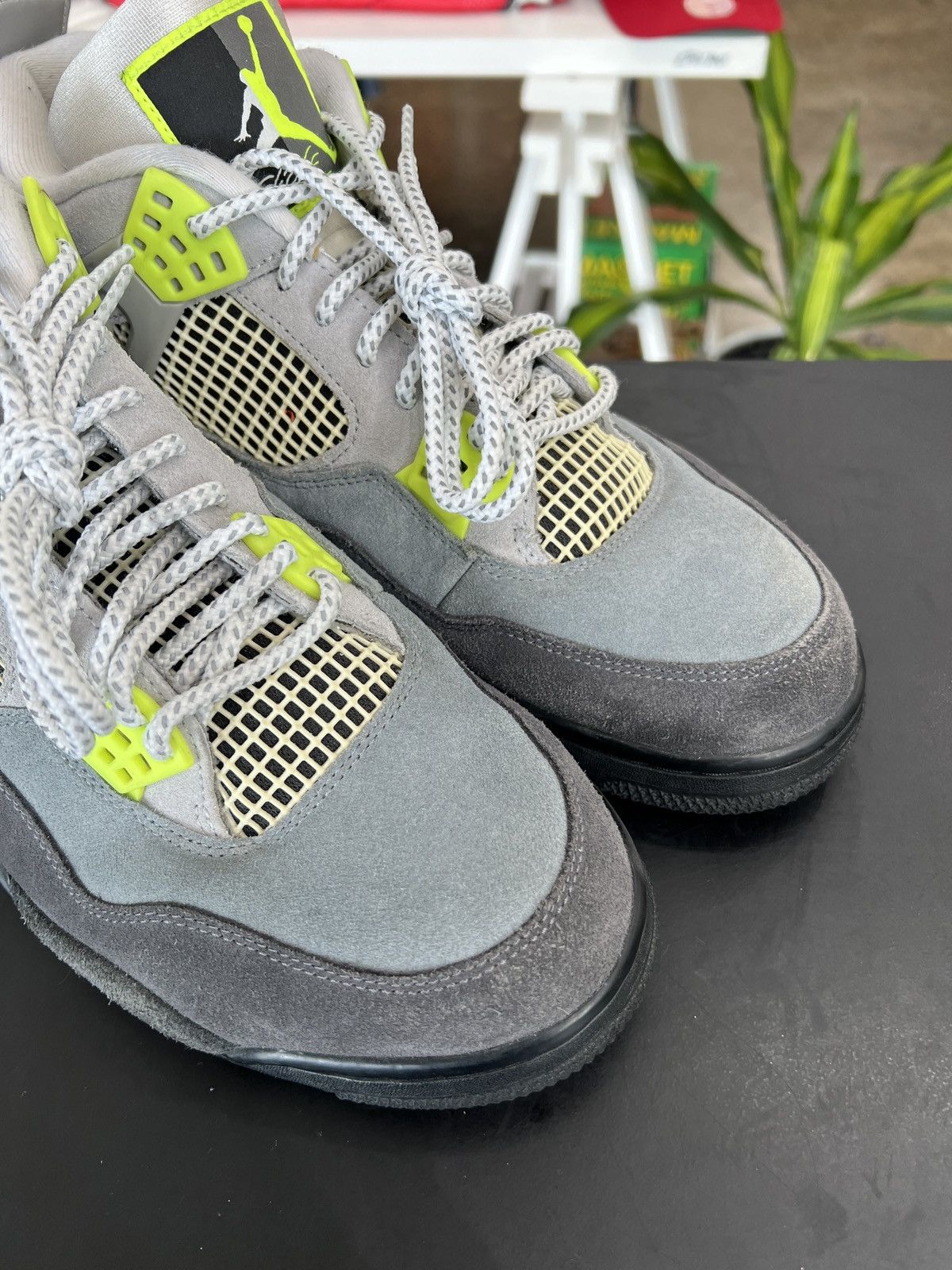 Jordan Brand Air Jordan 4 SE 95 Neon Sz. 12 (2020) Size US 12 / EU 45 - 7 Thumbnail