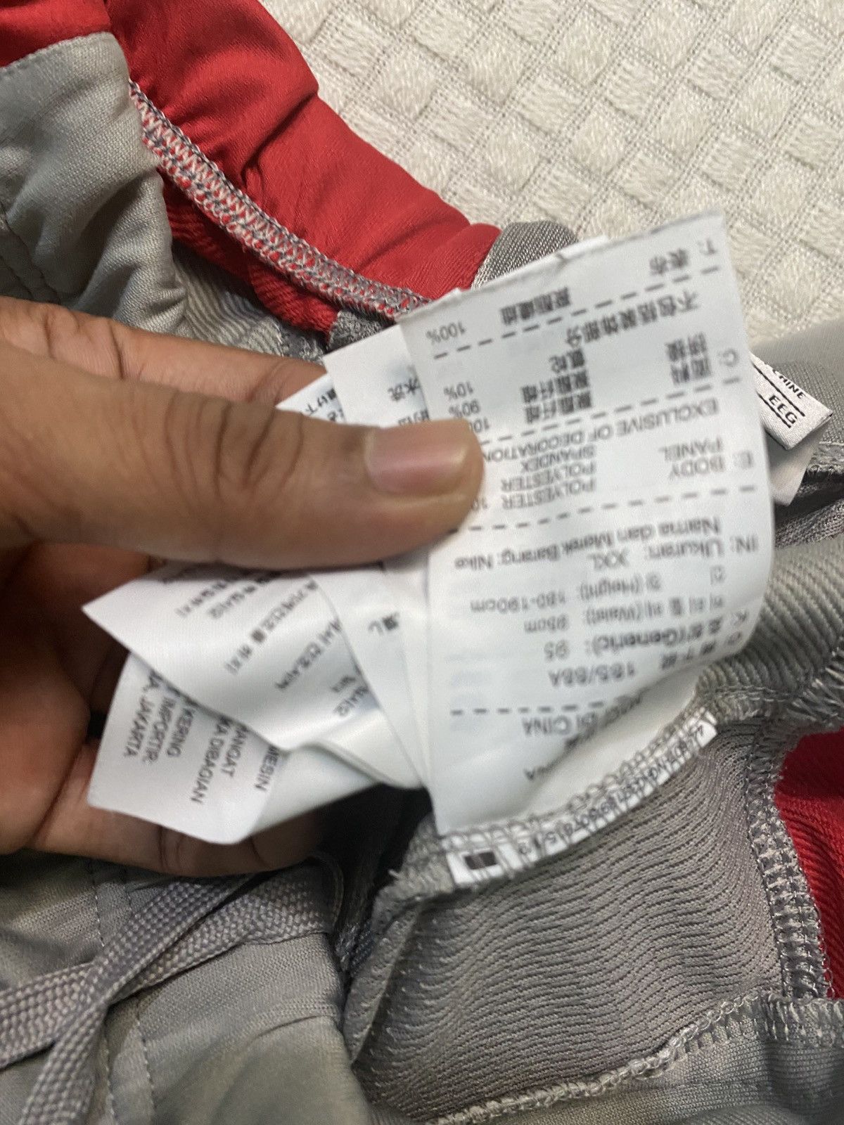 Carhartt Wip × Nike 💥 VINTAGE NIKE SUPER BAGGY 90S WIDE LEG TRACK PANTS Y2K Size US 30 / EU 46 - 15 Thumbnail