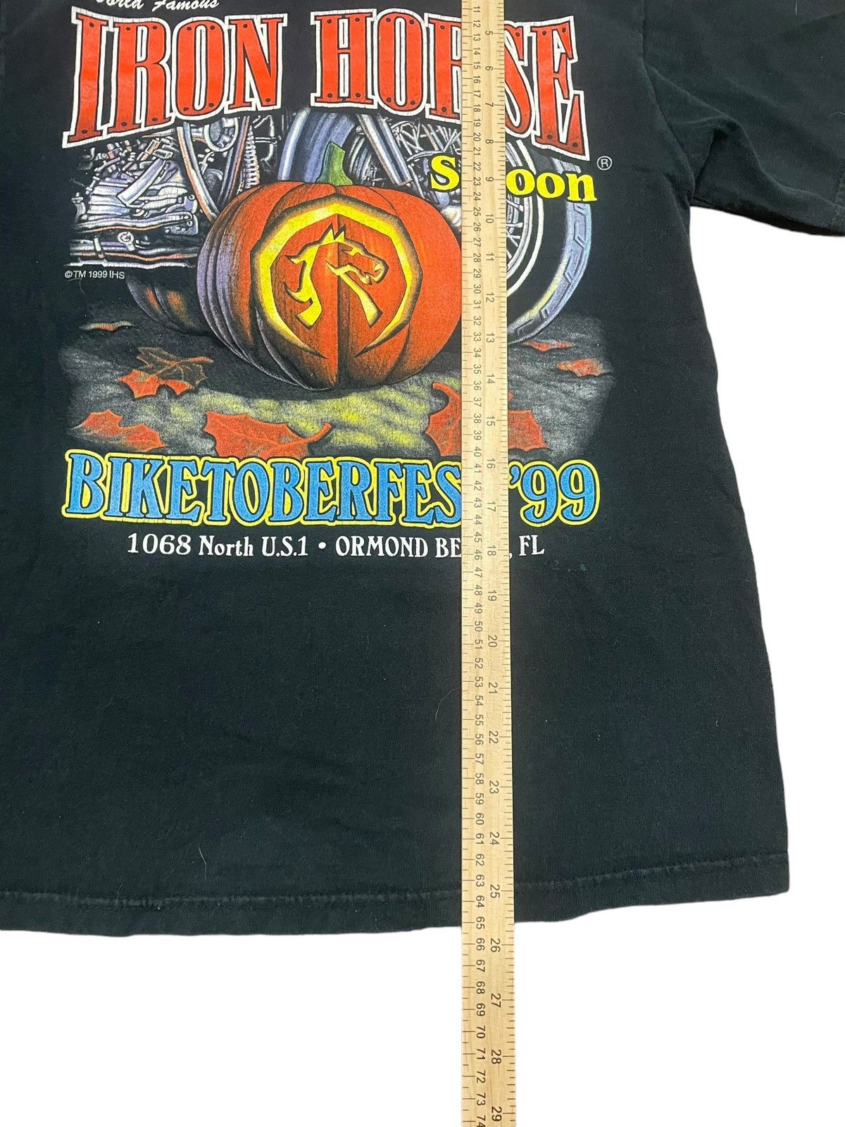 Vintage Vintage 99 Iron Horse Saloon Biketoberfest Crewneck Shirt Size US M / EU 48-50 / 2 - 6 Thumbnail