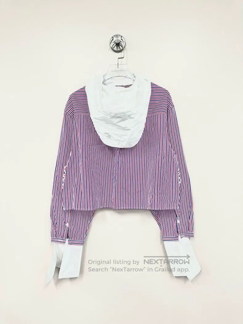 Loewe Loewe Colorblock Striped Arm Embroidered Logo Hooded Long Size XS / US 0-2 / IT 36-38 - 2 Thumbnail