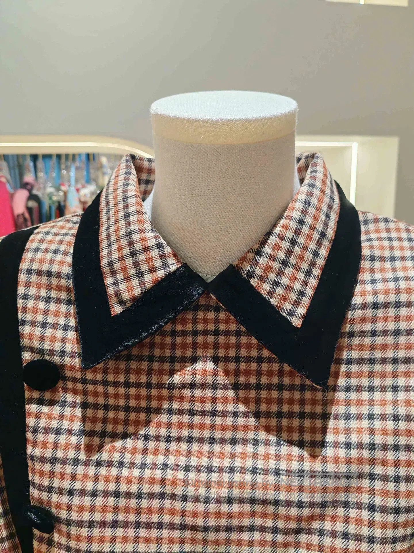 Alessandra Rich Alessandra Rich Checkered Dress. Size M / US 6-8 / IT 42-44 - 3 Thumbnail