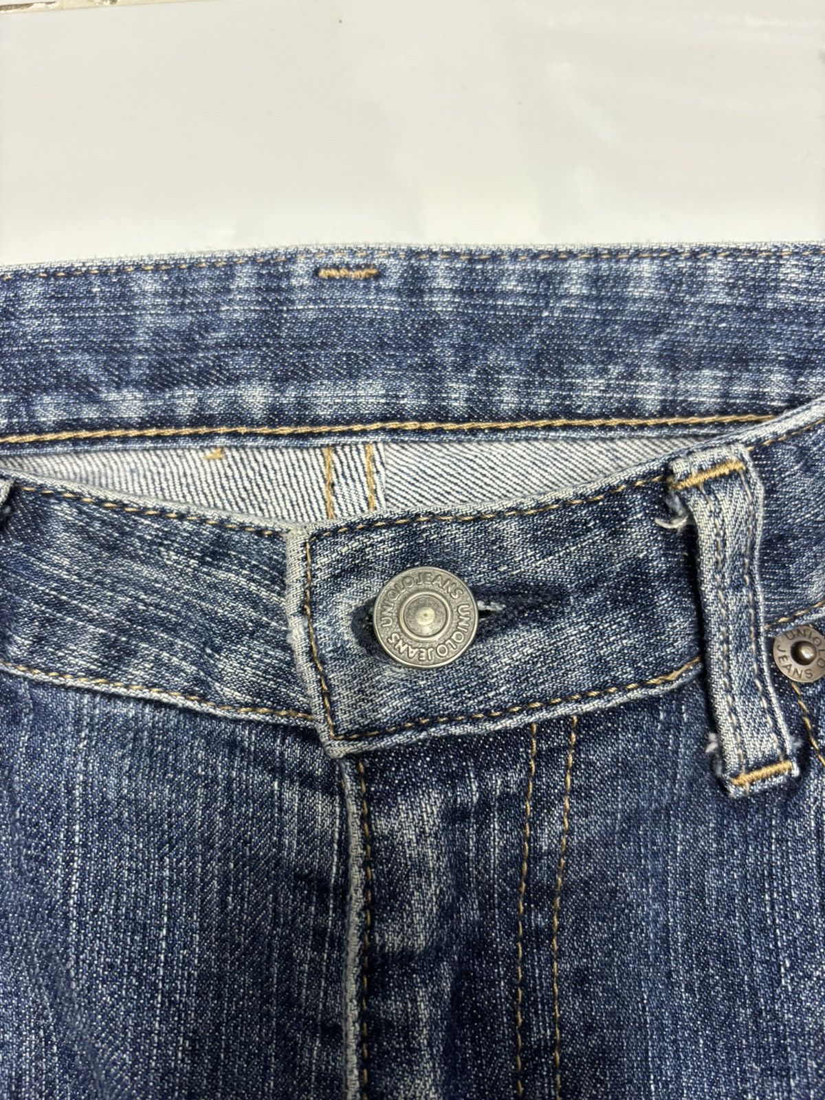 Undercover × Uniqlo Flare Jeans DistressDenim Uniqlo Jeans Bootcut Jeans Size US 28 / EU 44 - 9 Thumbnail