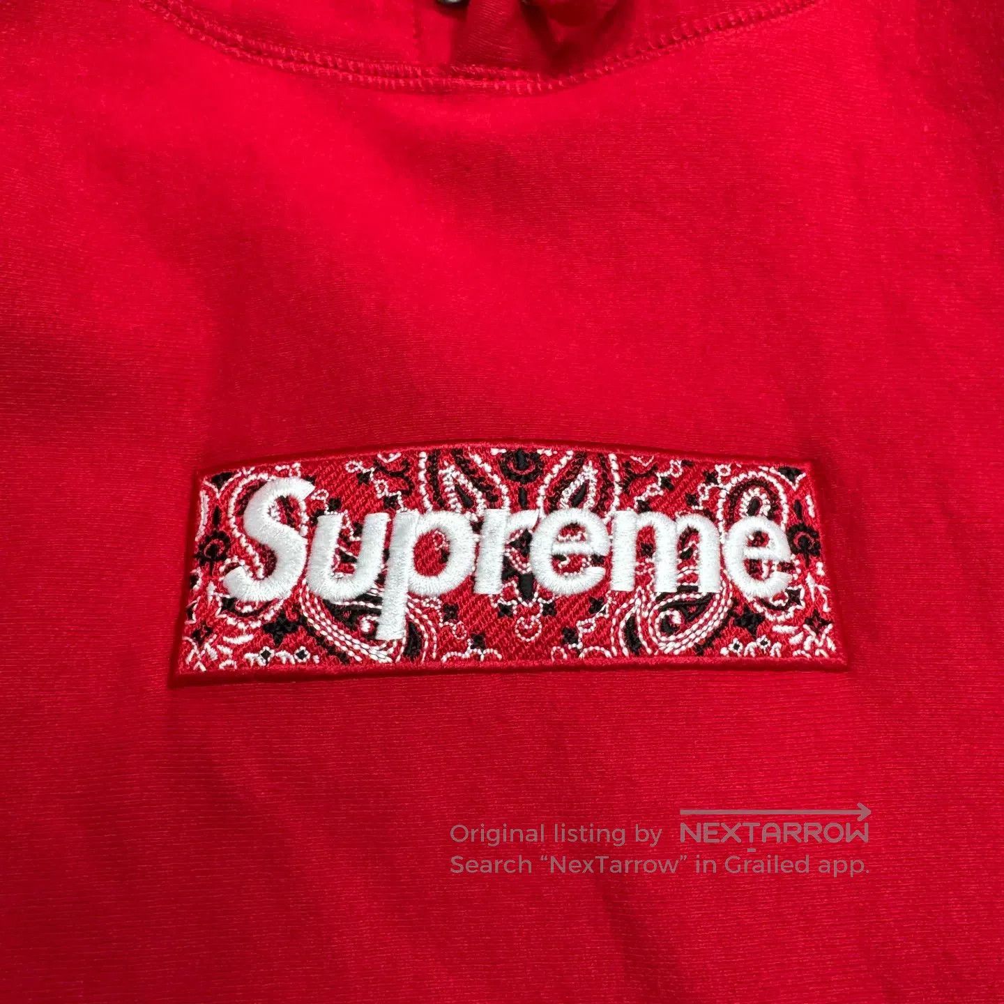 Supreme Supreme Box Logo Embroidered Hoodie. Size US M / EU 48-50 / 2 - 2 Thumbnail