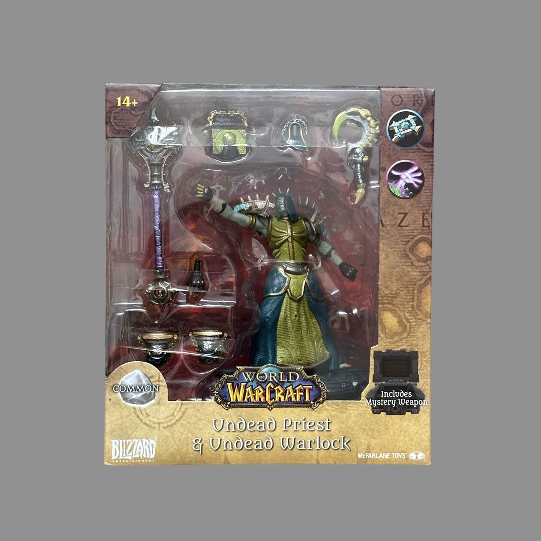 World of Warcraft 6In McFarlane Toys Undead: PriestWarlock