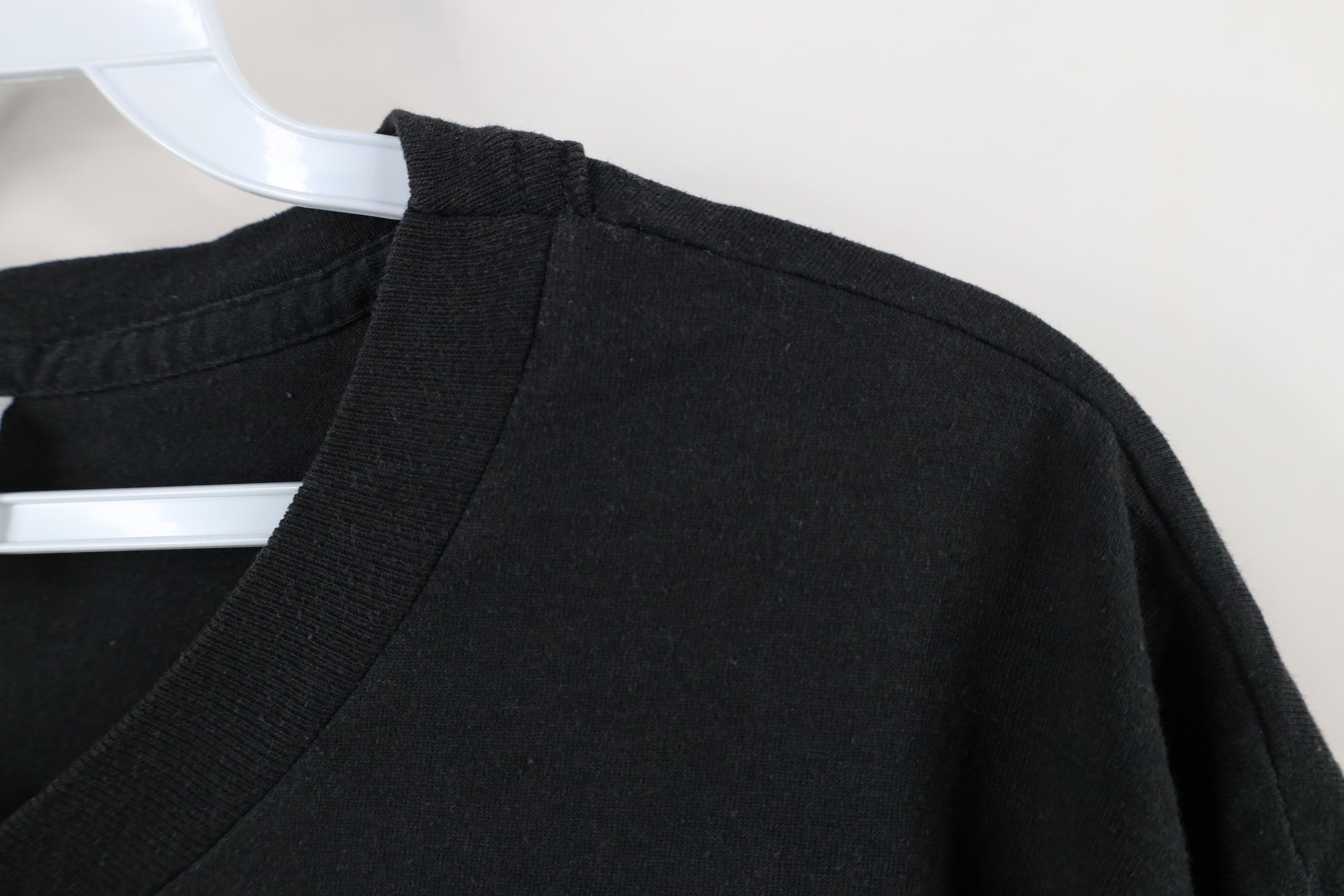 Vintage Vintage 90s Streetwear Pocket Short Sleeve T-Shirt Black Size US L / EU 52-54 / 3 - 7 Thumbnail