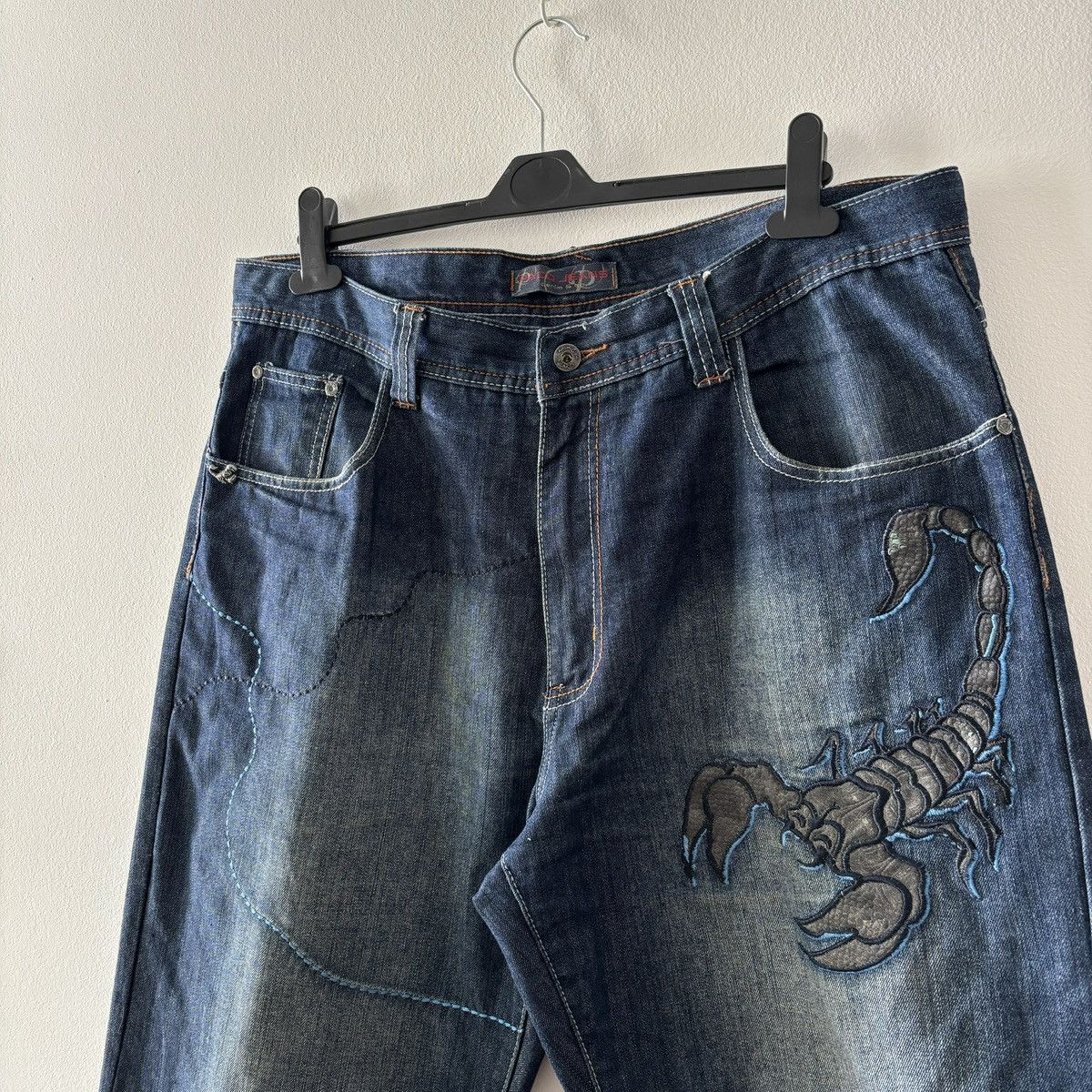 Southpole Vintage Paco Scorpion Jeans Size US 38 / EU 54 - 1 Thumbnail