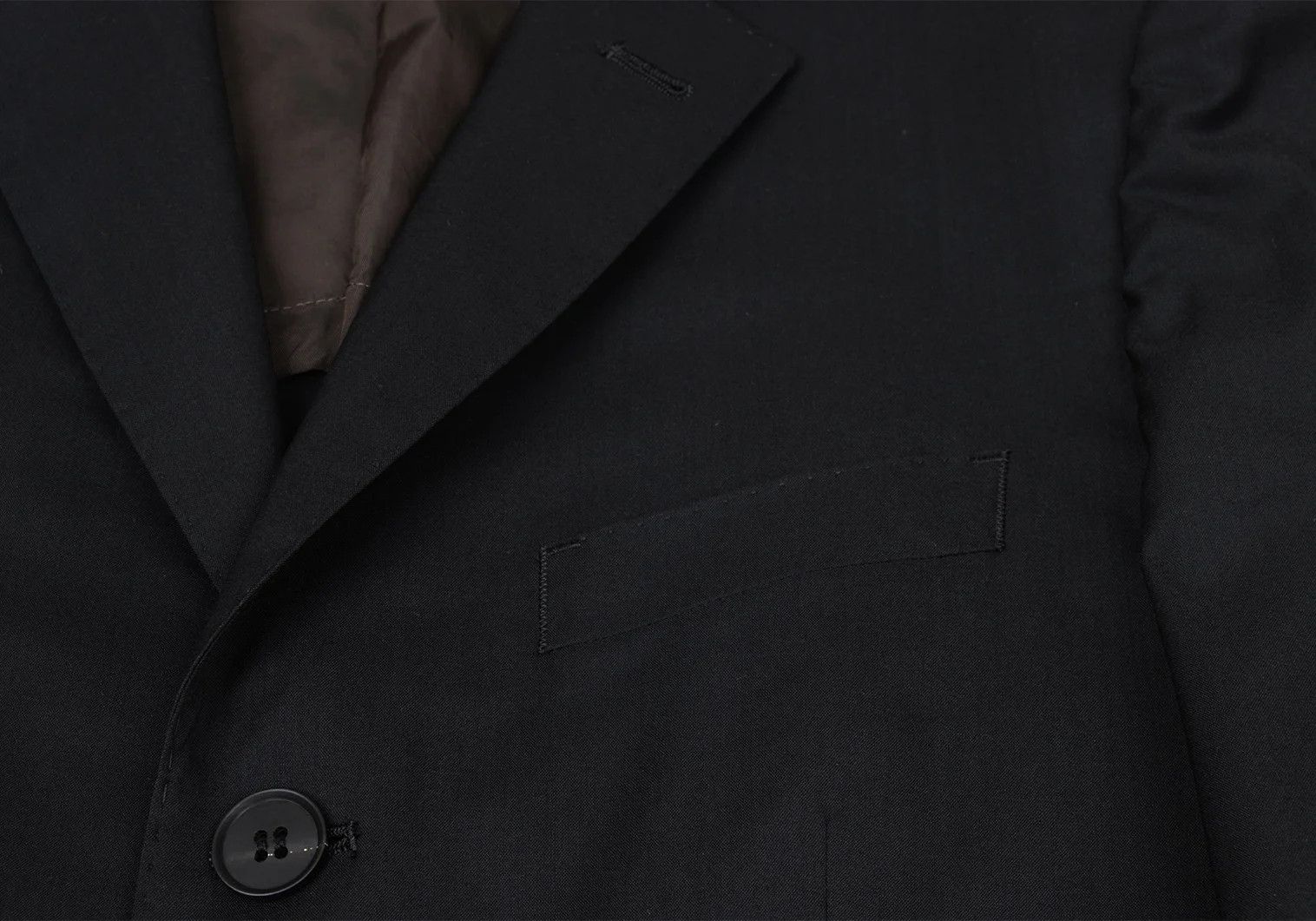 Jean Paul Gaultier Wool-Polyester 3-Button Jacket in Black Size 50 Size US M / EU 48-50 / 2 - 5 Thumbnail