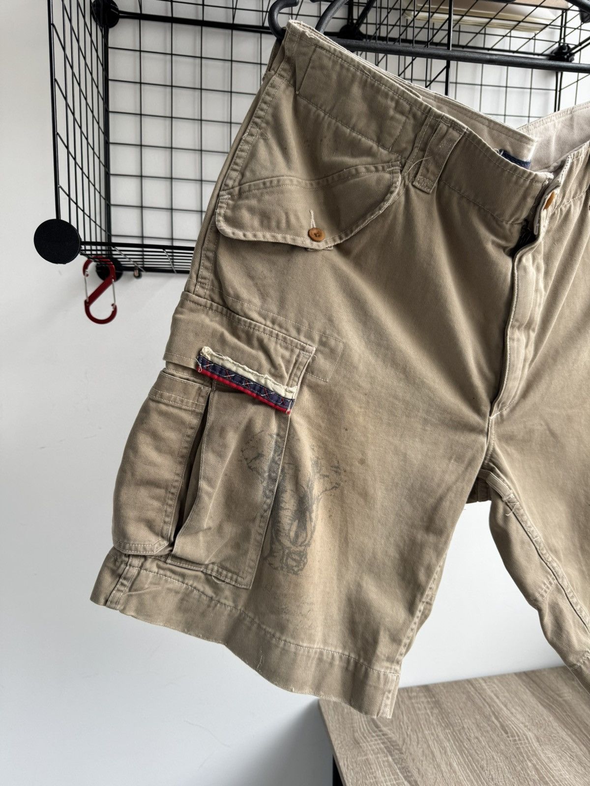Polo Ralph Lauren Vintage Polo Ralph Lauren Safari Africa Cargo Printed Shorts Size US 36 / EU 52 - 5 Thumbnail