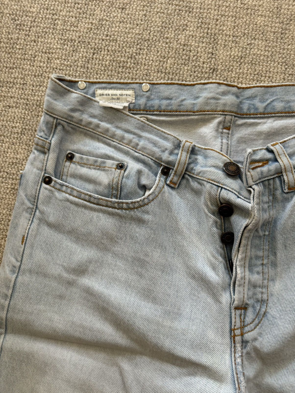 Dries Van Noten Dries Van Noten light Jeans Size US 30 / EU 46 - 3 Thumbnail