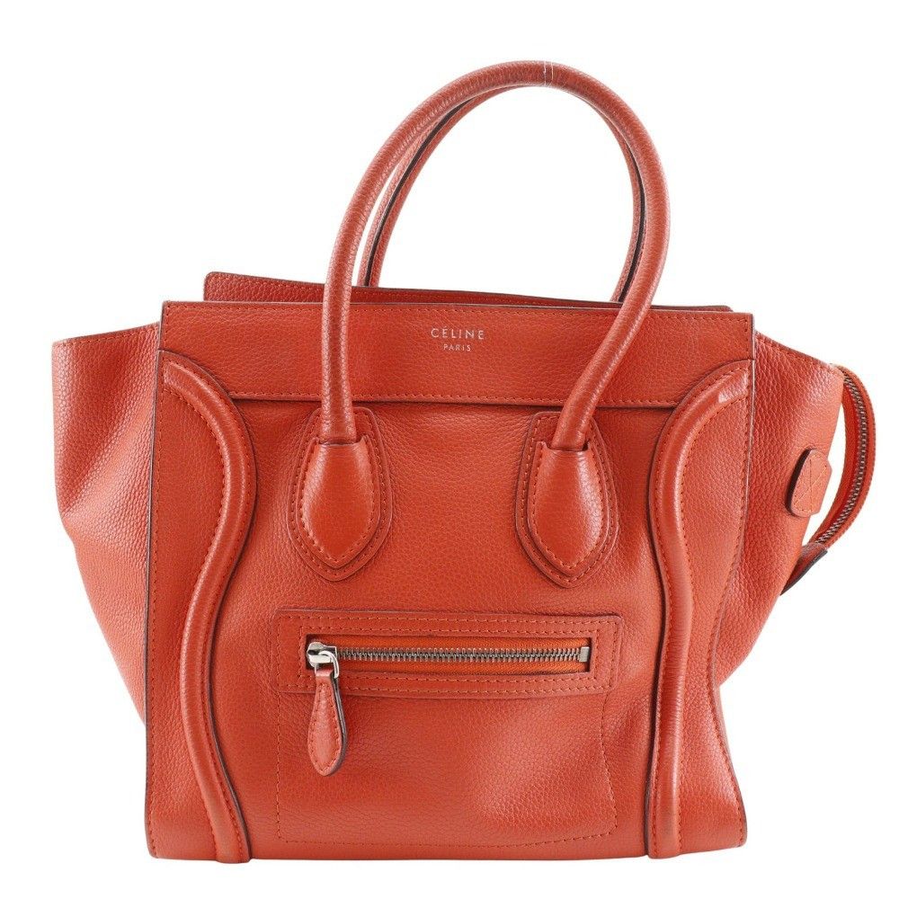 Celine Celine Luggage Bag Grainy Leather Size ONE SIZE - 1 Thumbnail