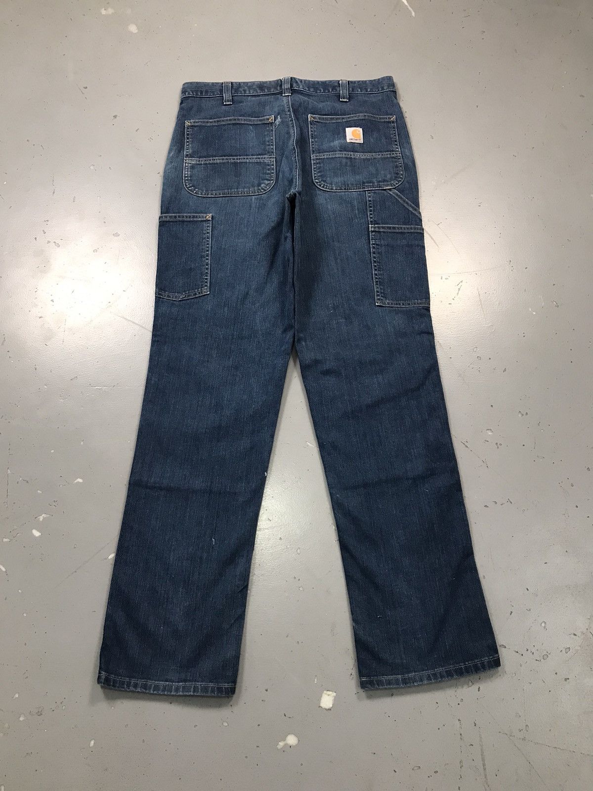Carhartt Vintage Carhartt double knee relaxed fit denim workwear Size US 34 / EU 50 - 2 Thumbnail