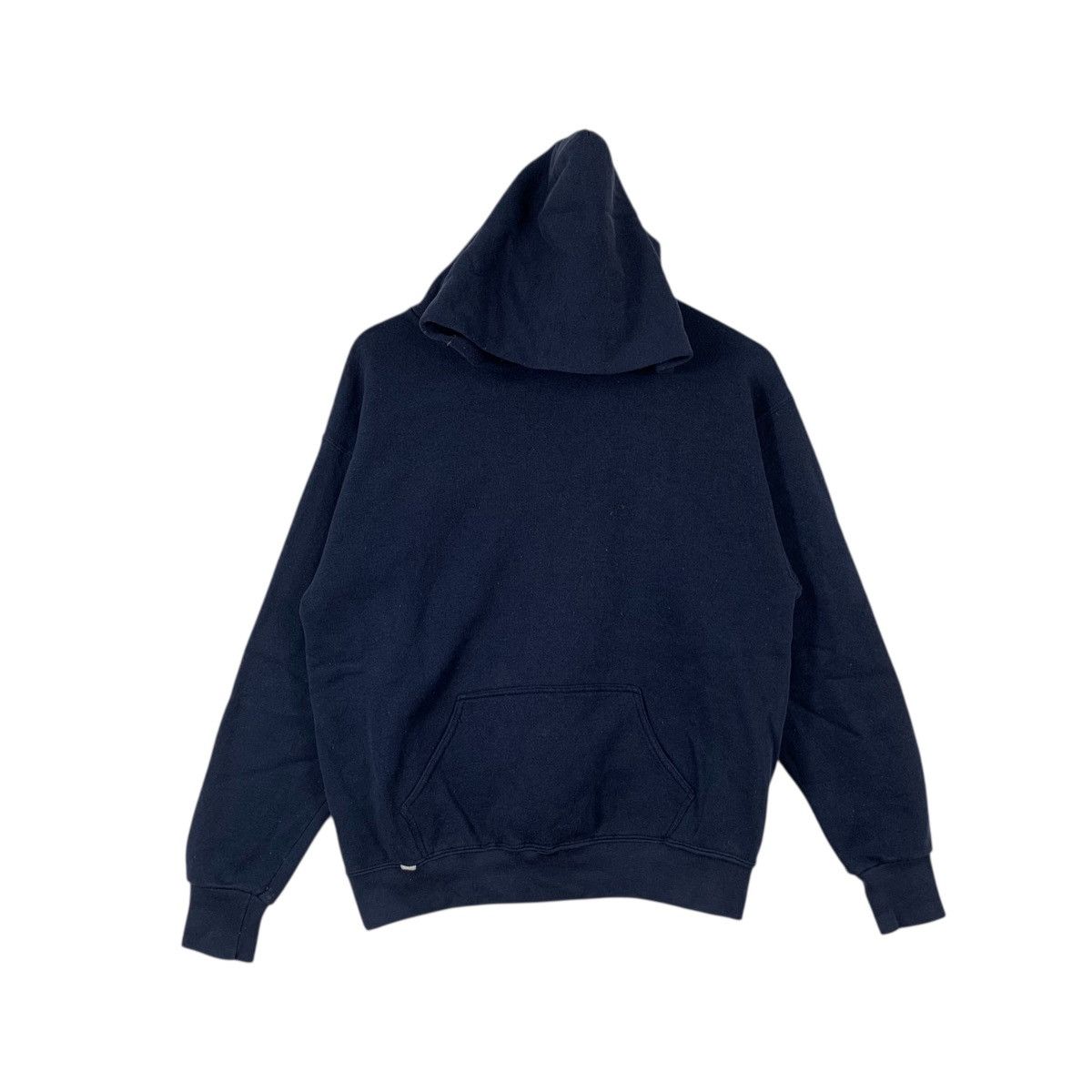 Vintage Vintage 90’ MADE IN USA Reverse Weave Knitting Hoodie Size M / US 6-8 / IT 42-44 - 1 Thumbnail