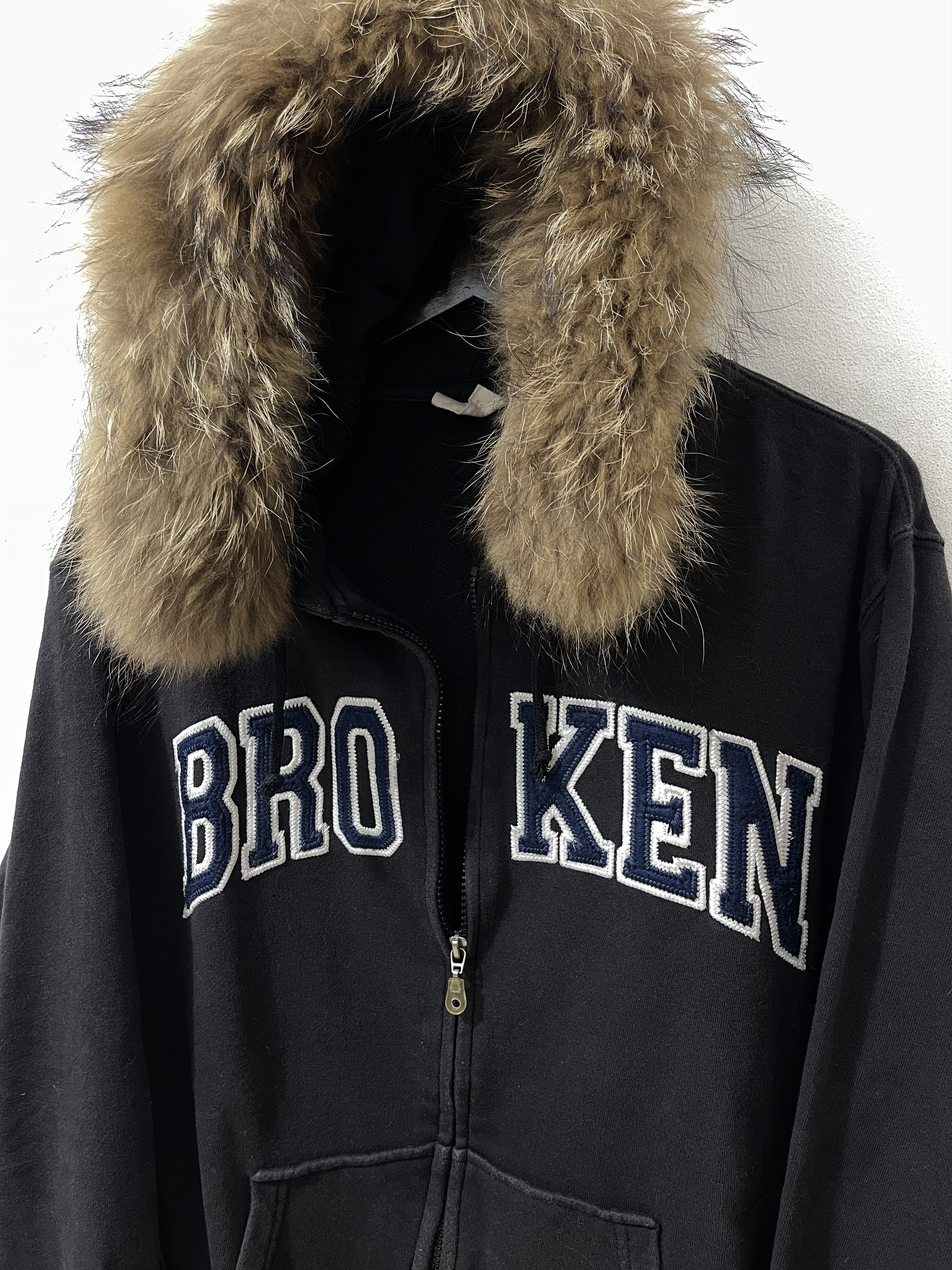 Japanese Brand Modern Label Broken Fur Opium Vkei Hoodie Size US M / EU 48-50 / 2 - 4 Thumbnail