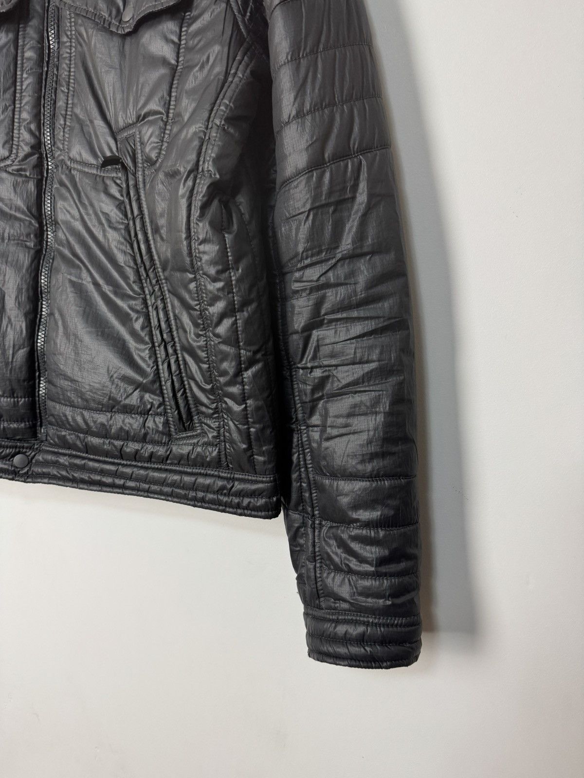 Diesel Diesel Quilted Biker Jacket Avant Garde Archive Style 00S Size US L / EU 52-54 / 3 - 3 Thumbnail