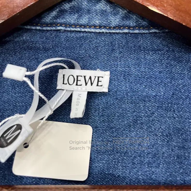 Loewe Loewe Double Sleeve Logo Denim Jacket Size S / US 4 / IT 40 - 3 Thumbnail