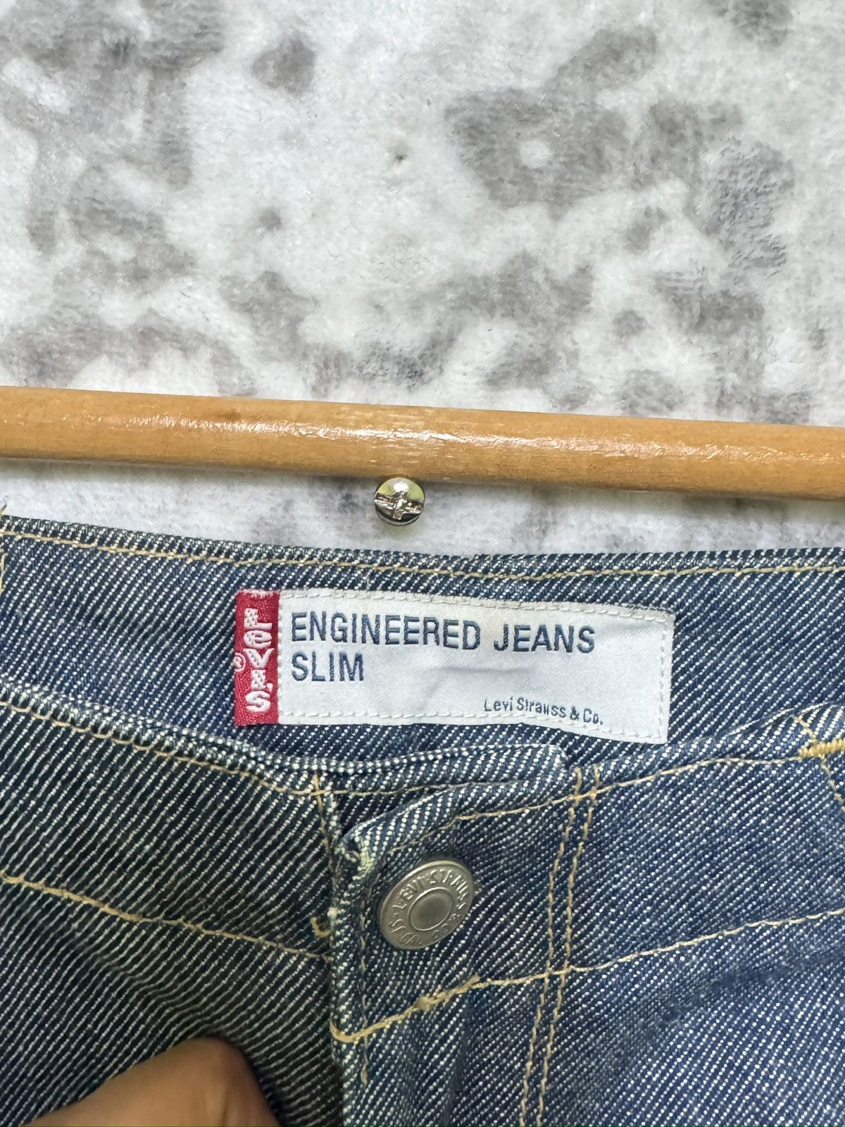 Levi's Levi’s Engineered Jeans Slim Twisted Seam Made in Japan Size US 26 / EU 42 - 8 Thumbnail