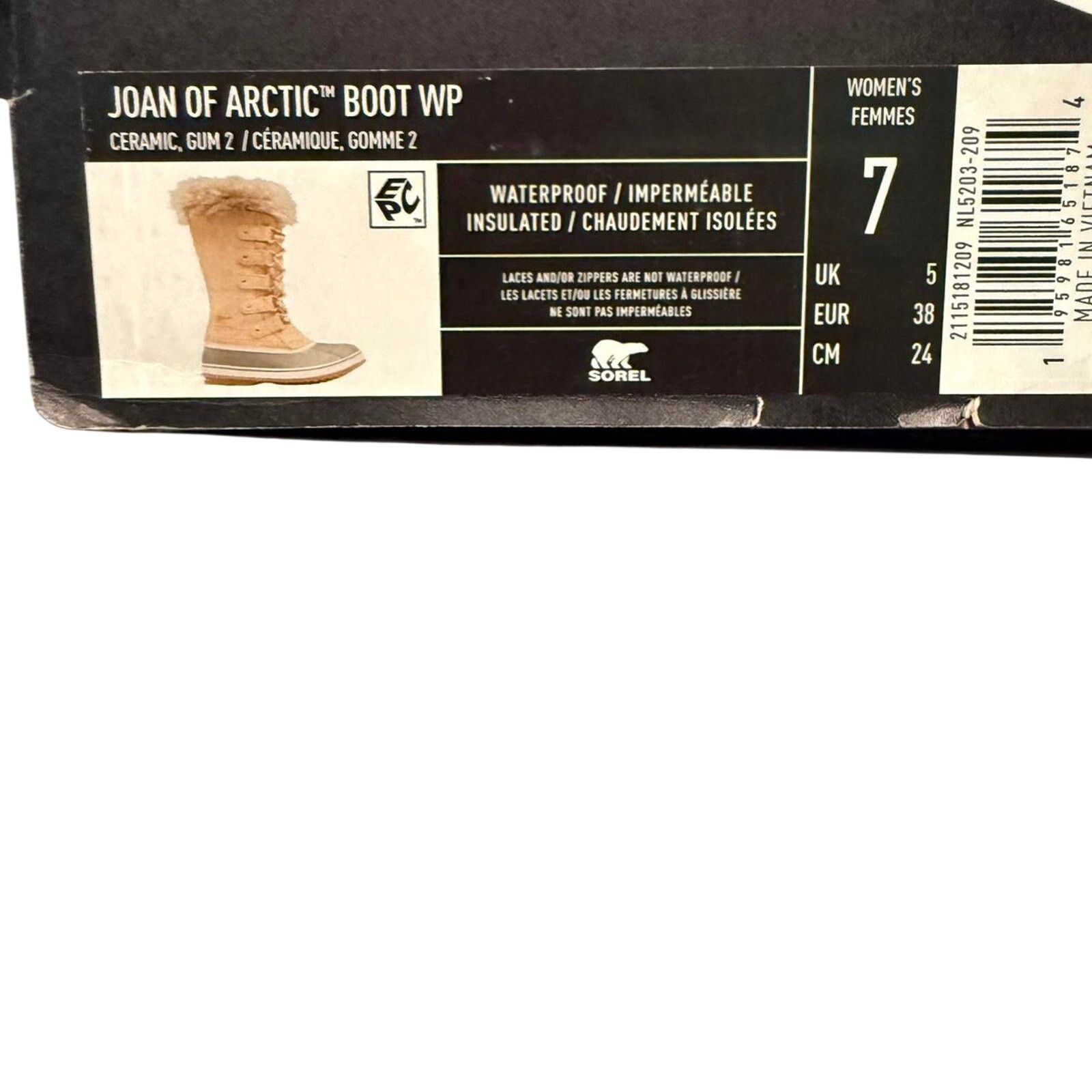 SOREL Sorel / Joan of artic Size US 7 / IT 37 - 8 Thumbnail