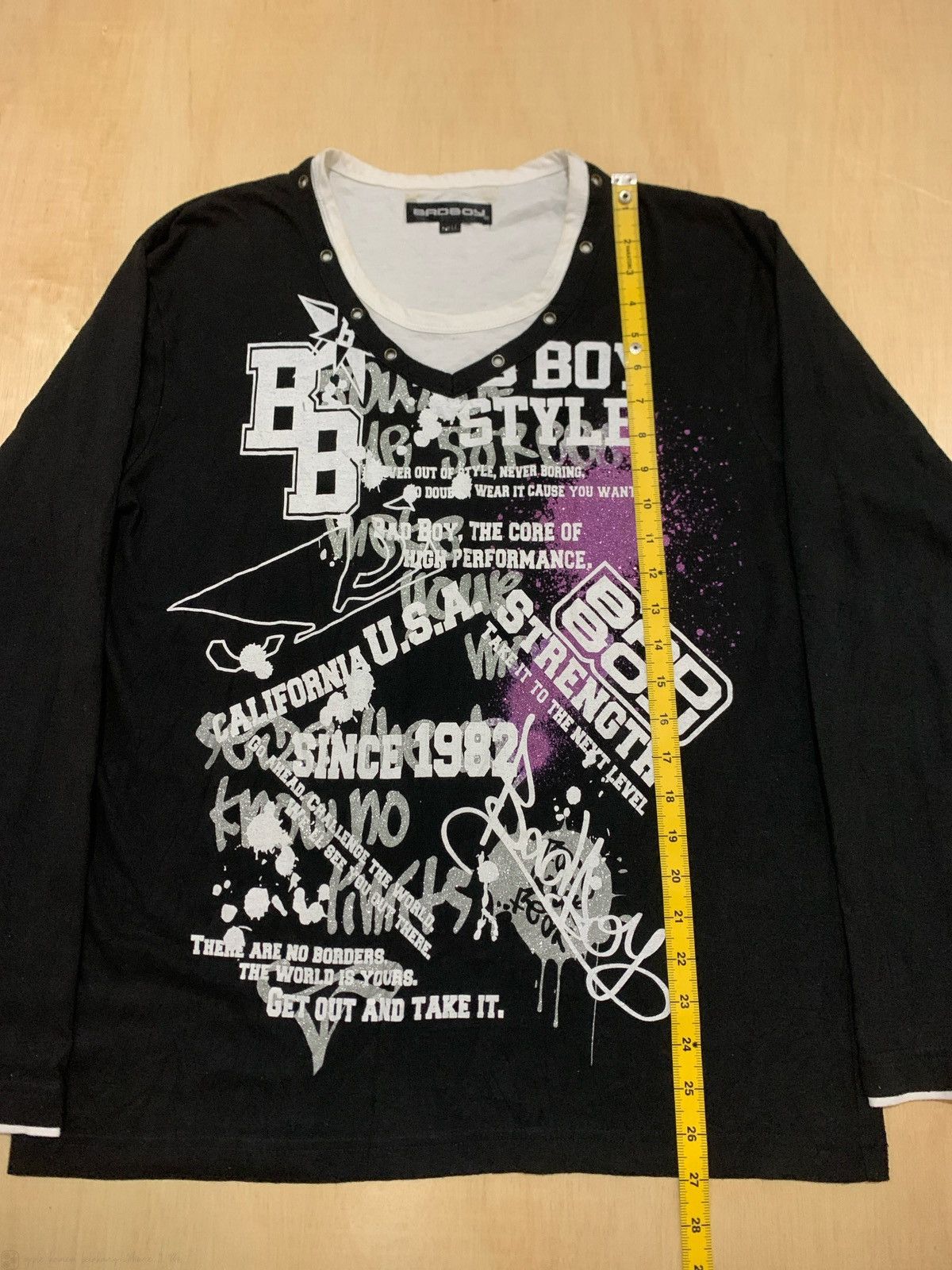Hysteric Glamour × If Six Was Nine × Japanese Brand Y2k Badboy Longsleeve Ifsixwasnine Punk Style Size US L / EU 52-54 / 3 - 7 Thumbnail