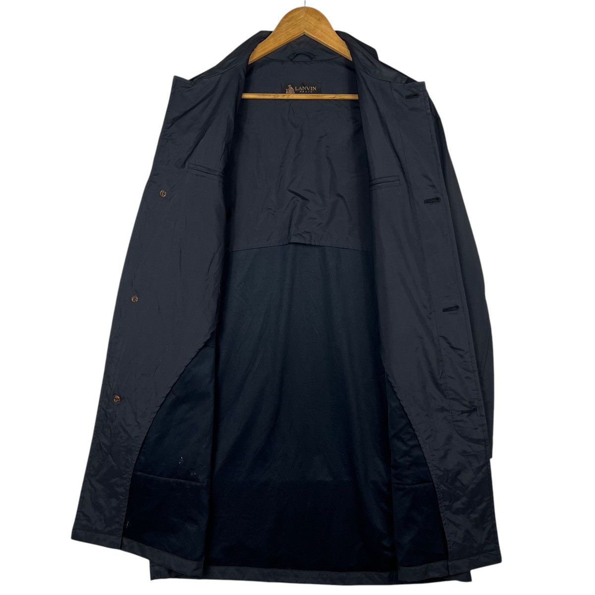Lanvin Lanvin Paris oiled Coat Jacket Made In Italy Size US M / EU 48-50 / 2 - 10 Thumbnail
