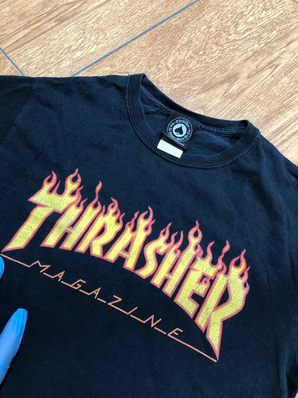 Thrasher Thrasher Magazine Crewneck Shirt Short Sleeve Skate Fire Size US S / EU 44-46 / 1 - 12 Thumbnail