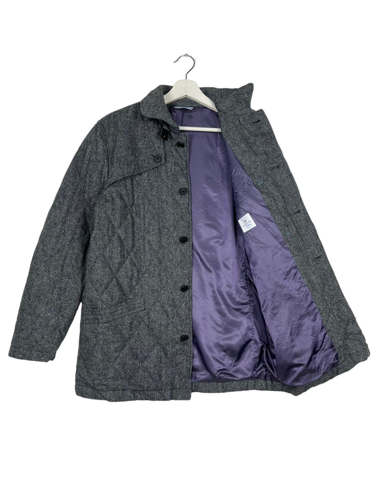 Lanvin 🔥 LANVIN WOOL QUILTED COAT JACKET Size US M / EU 48-50 / 2 - 4 Thumbnail