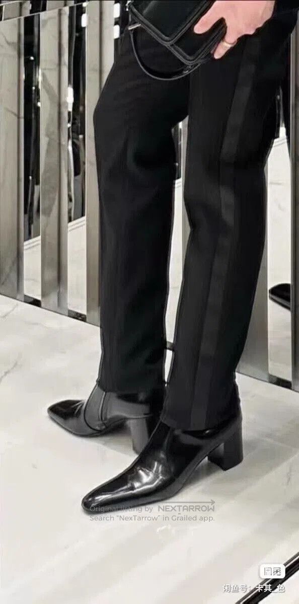 Saint Laurent Paris Saint Laurent YSL XIV 2023 Runway Men's Boots. Size US 10 / EU 43 - 2 Thumbnail