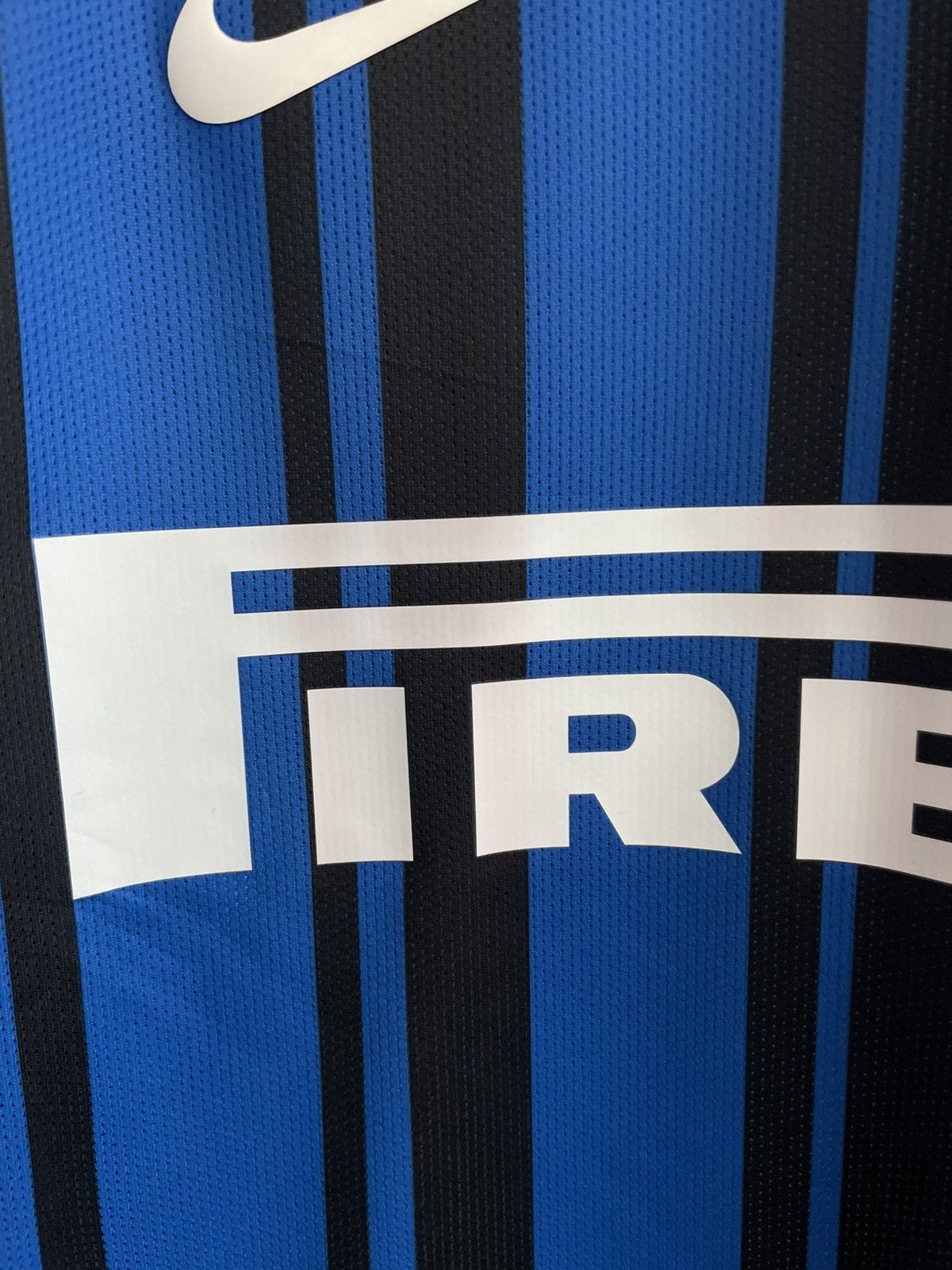 Nike Inter Milan 2017 2018 Player Issue Match Worn? Shirt Jersey Size US L / EU 52-54 / 3 - 9 Thumbnail