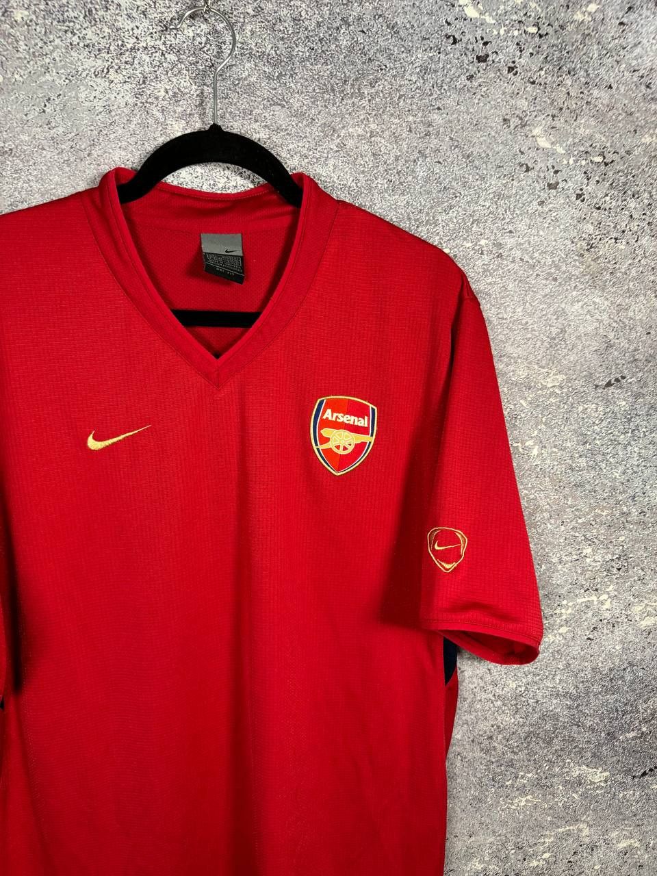 Nike × Vintage Vintage Arsenal Nike Pre Match Training Jersey Large Size US L / EU 52-54 / 3 - 2 Thumbnail