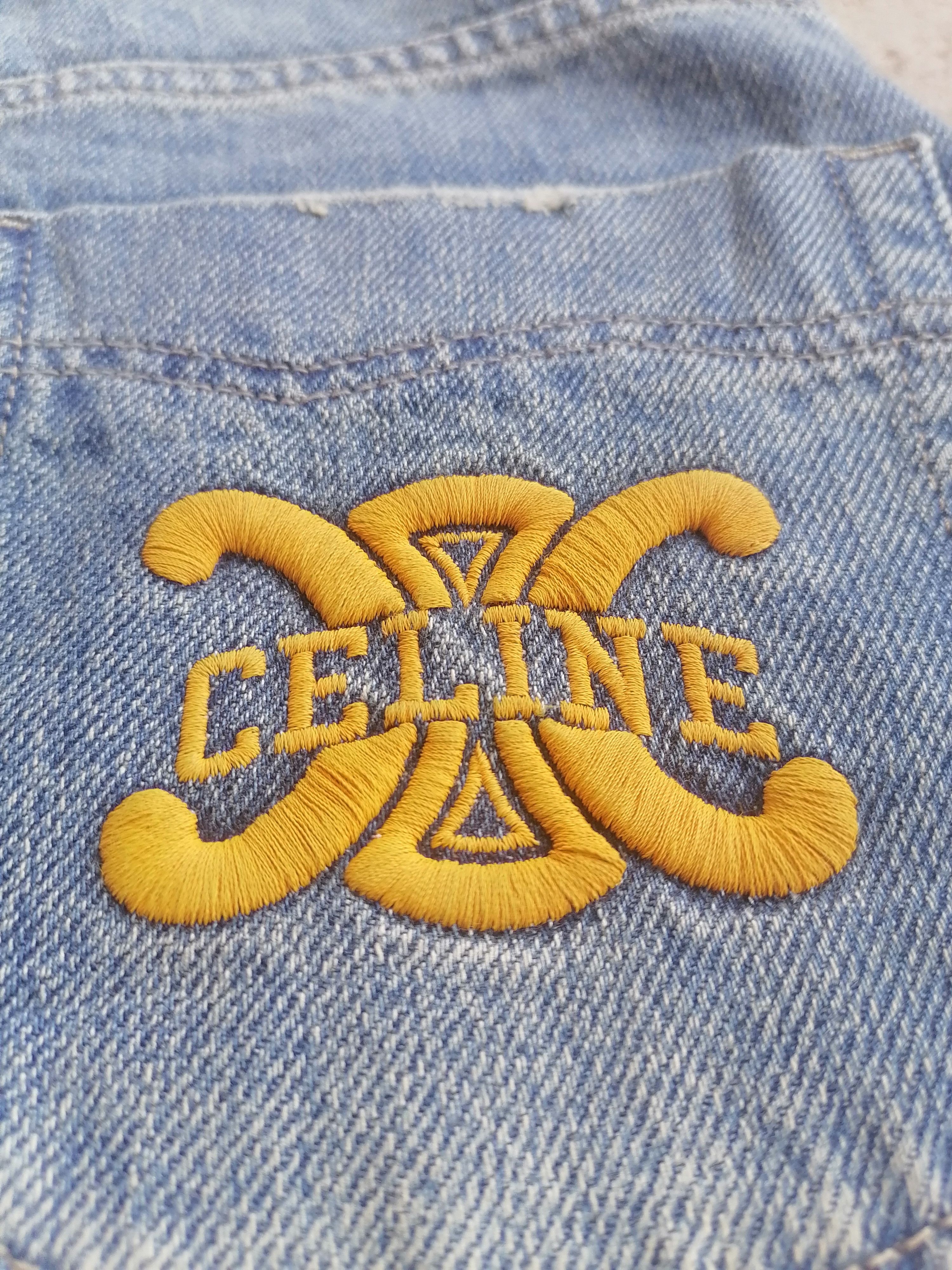 Celine Vintage Celine Loose Jeans Size 26" / US 2 / IT 38 - 8 Thumbnail