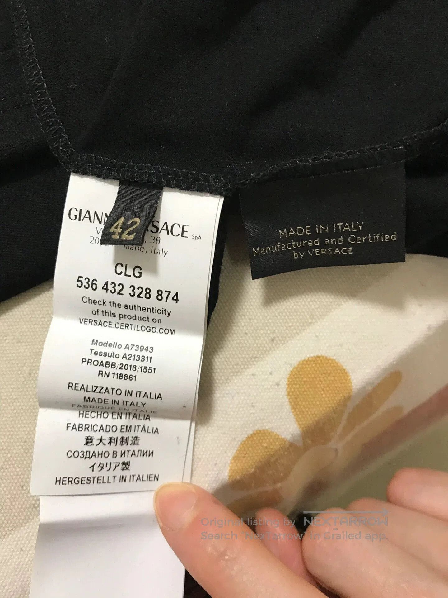 Versace VERSACE Medusa Print Black T-Shirt. Size US M / EU 48-50 / 2 - 6 Thumbnail