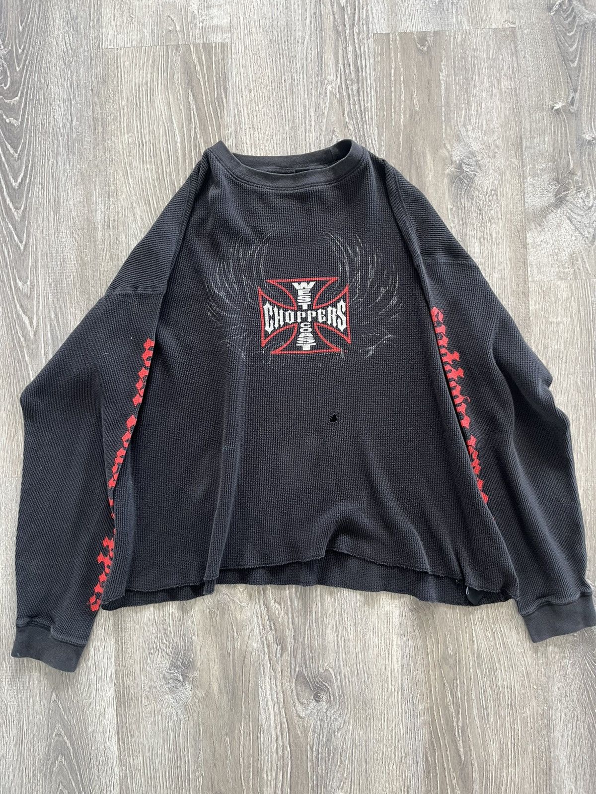 Streetwear Vintage Anarchic adjustment (Hell) Long sleeve