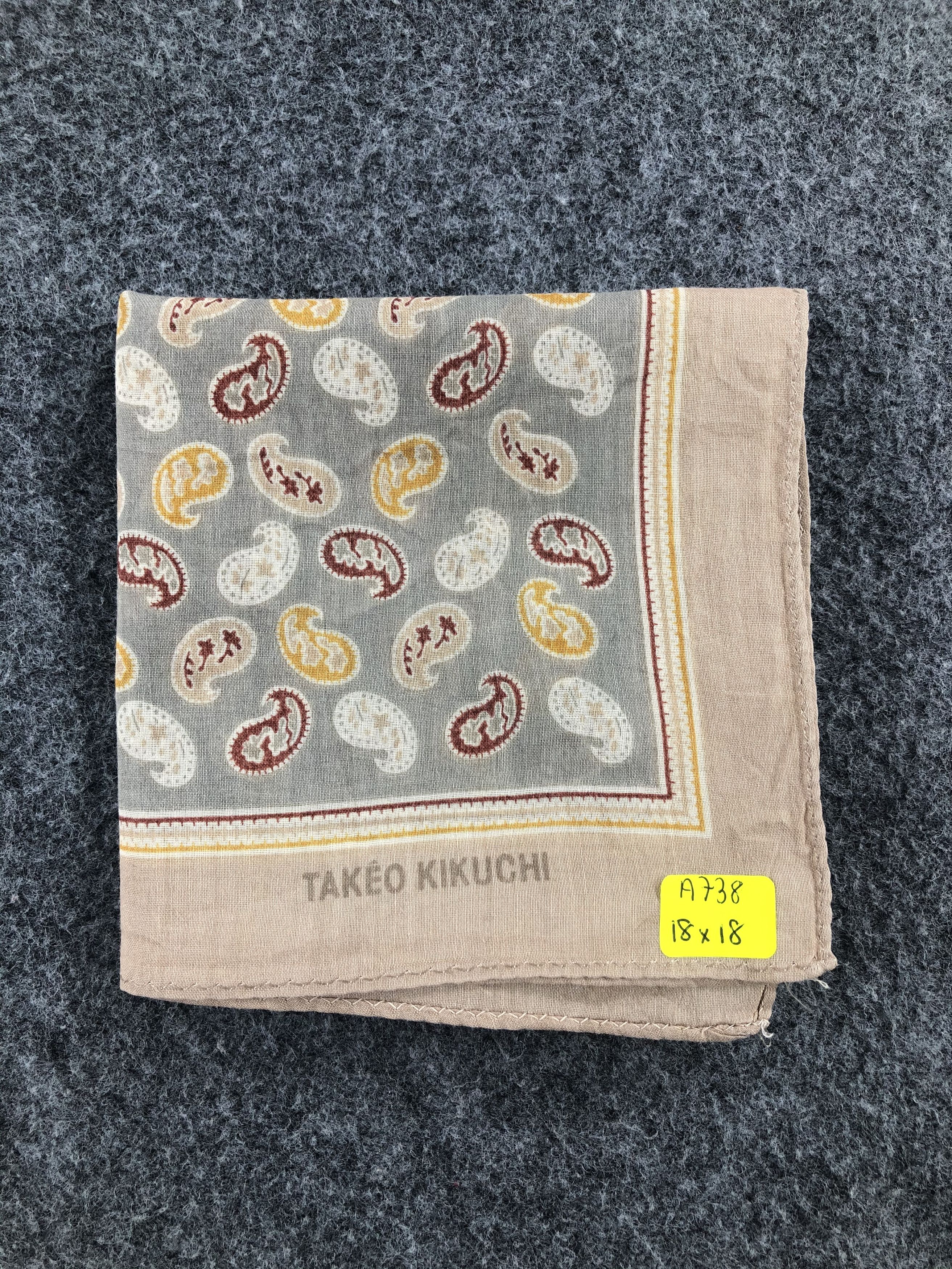 Takeo Kikuchi Takeo Kikuchi Handkerchief / Bandana / Neckerchief Size ONE SIZE - 6 Thumbnail